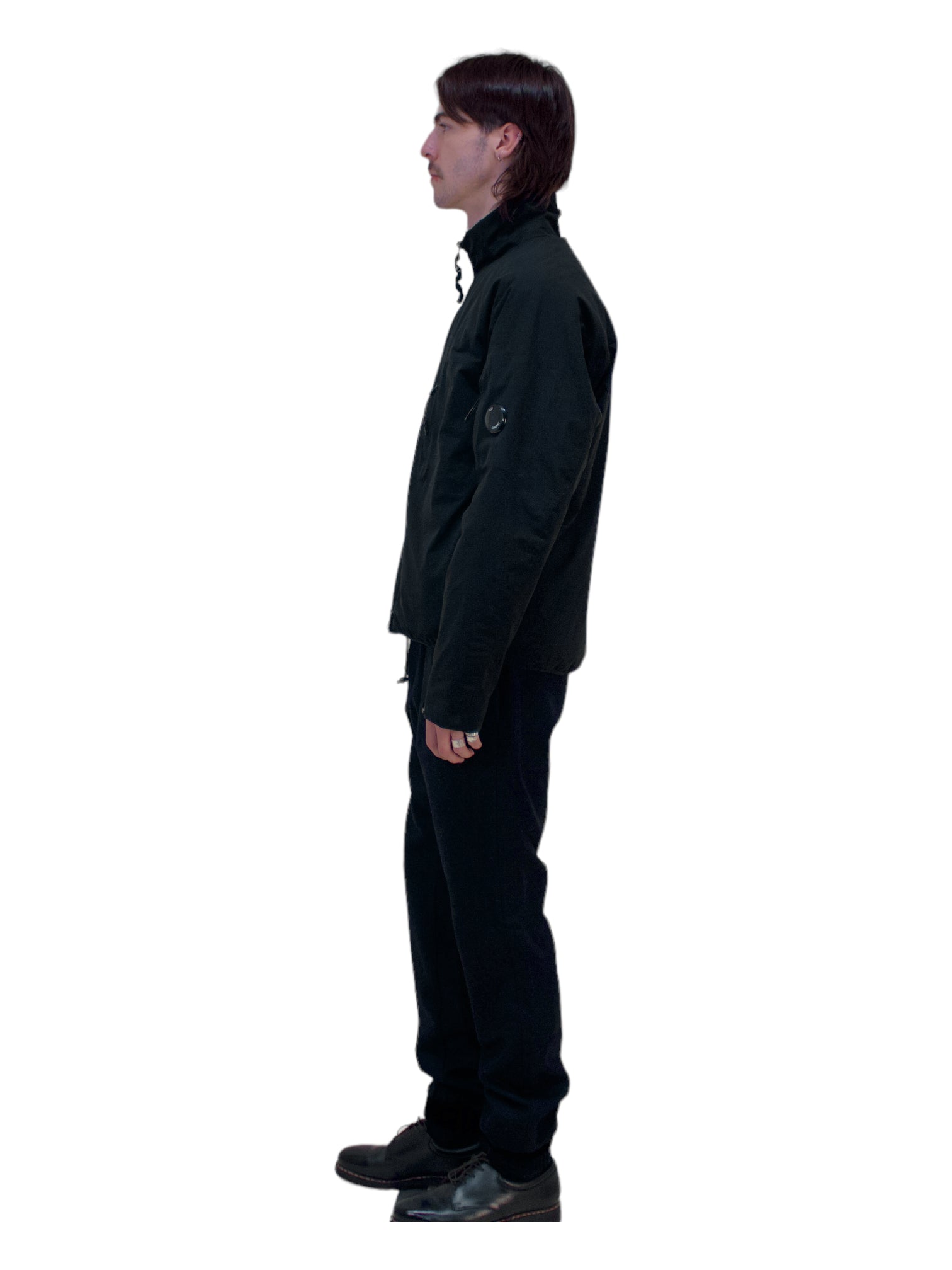 C.P. Company Black Pro-Tek Jacket - Genuine Design Luxury Consignment for Men. New & Pre-Owned Clothing, Shoes, & Accessories. Calgary, Canada