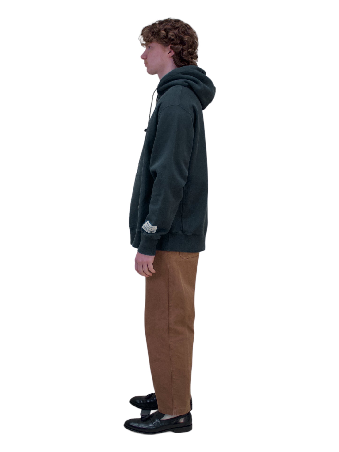 Gallery Dept Navy Heavy Weight 90/10 Hoodie - Genuine Design Luxury Consignment for Men. New & Pre-Owned Clothing, Shoes, & Accessories. Calgary, Canada