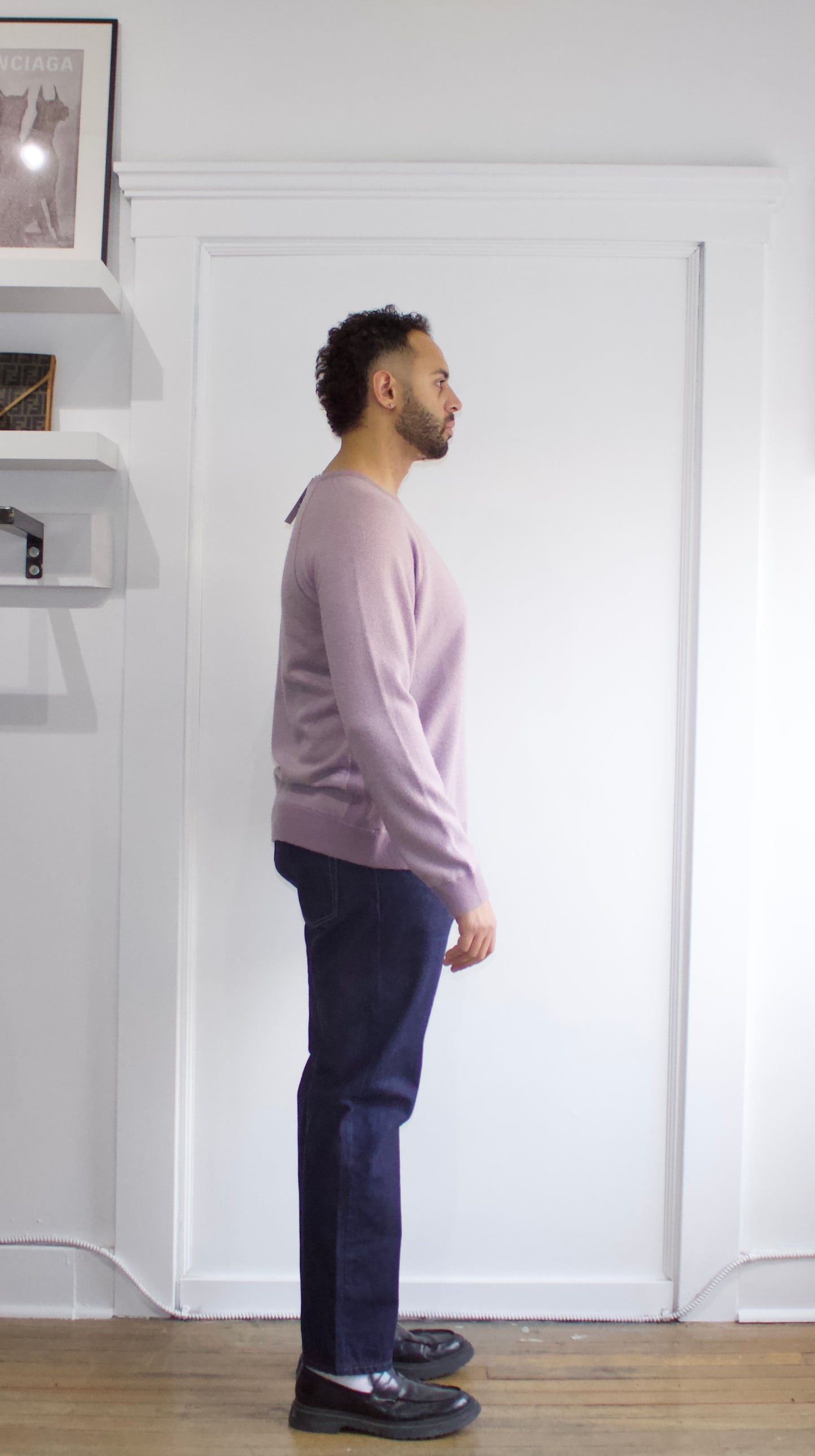 Vince Pink Wool-Cashmere Blend Sweater - Genuine Design Luxury Consignment. New & Pre-Owned Clothing, Shoes, & Accessories. Calgary, Canada
