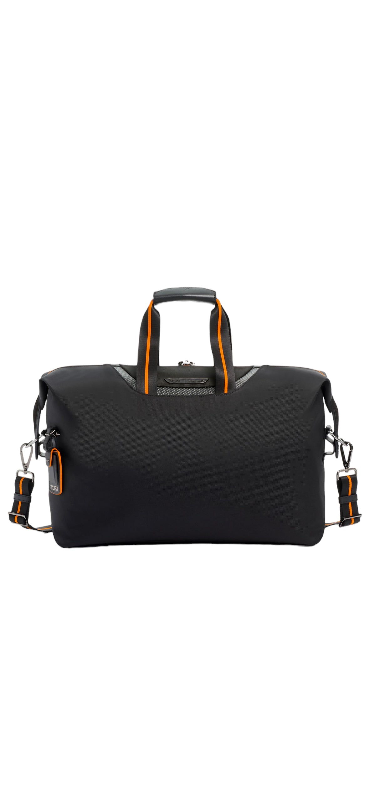 Tumi x Mclaren Black Orange M-Tech Soft Satchel Ballistic Nylon