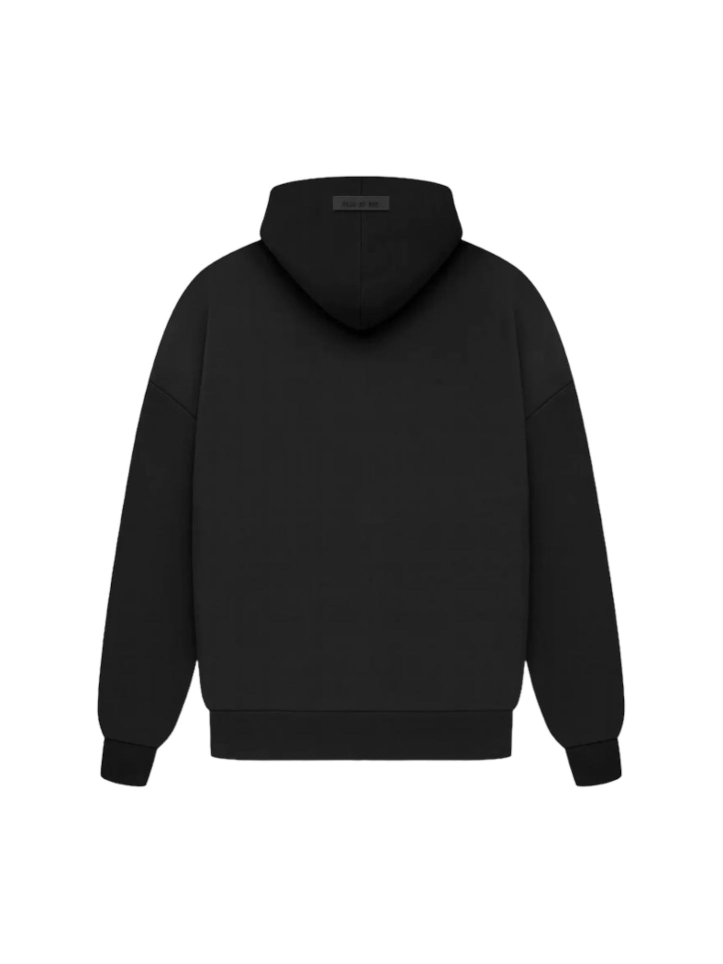 Essentials Fear of God Jet Black Hoodie SS23