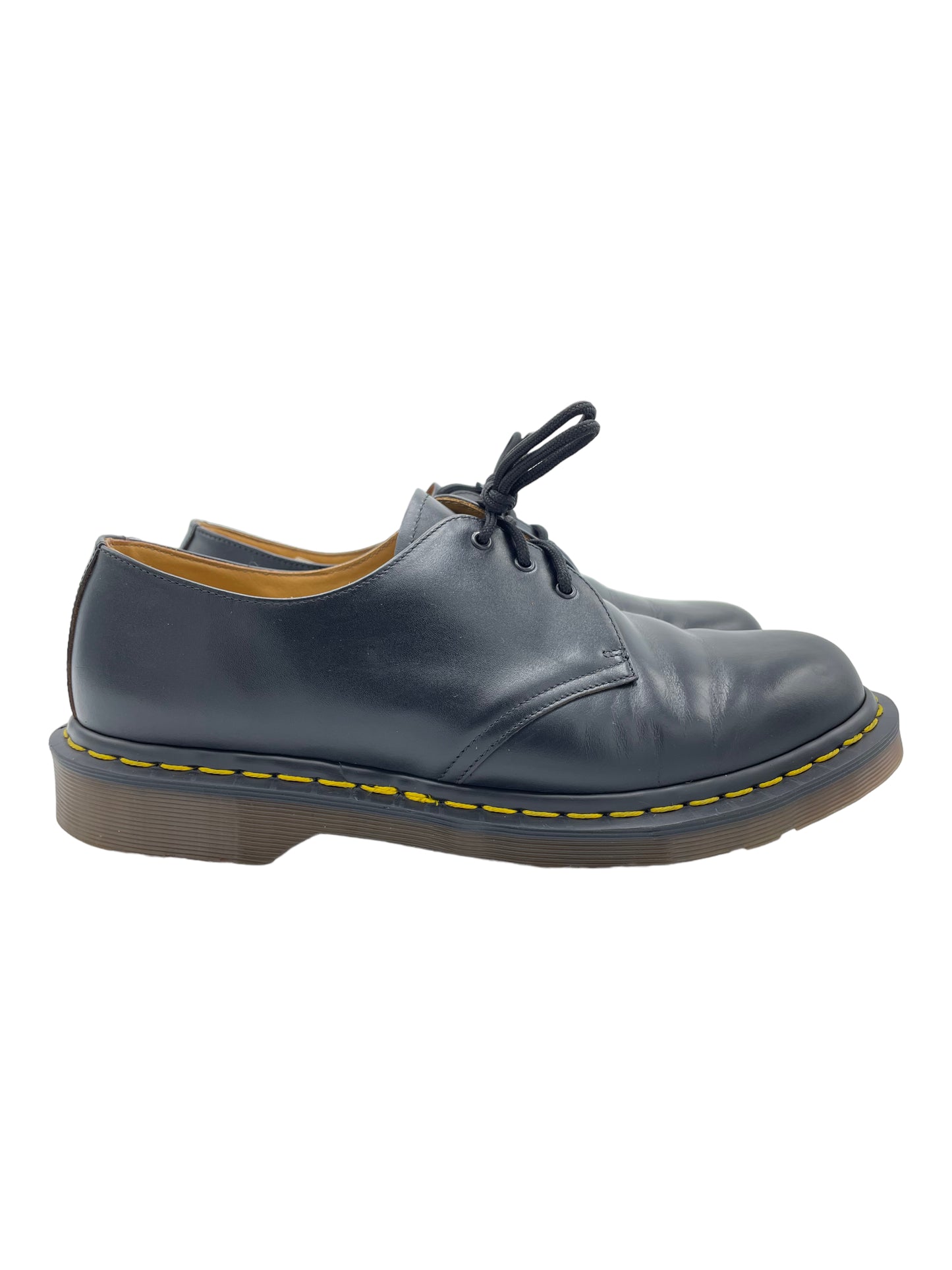 Dr Martens Black 'Made in England' 1461 Shoes - Genuine Design Luxury Consignment for Men. New & Pre-Owned Clothing, Shoes, & Accessories. Calgary, Canada