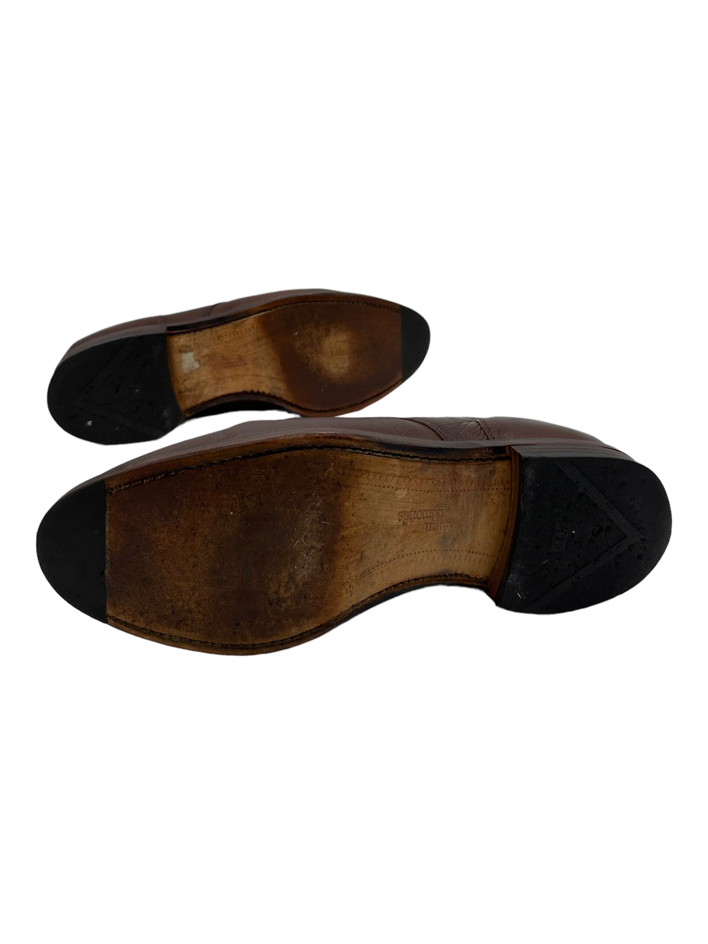 Allen Edmonds Brown Split Toe Oxford Shoes