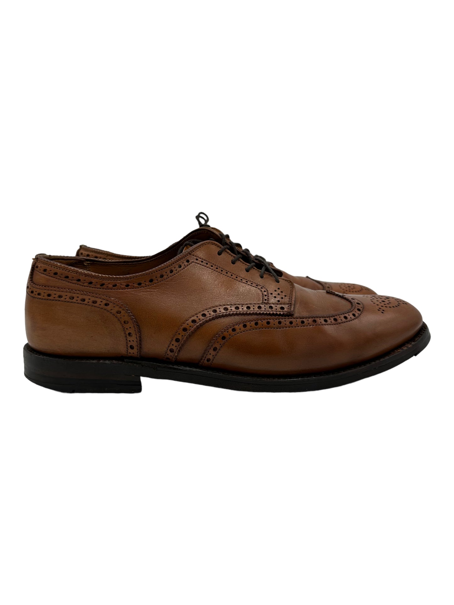 Alden 966 Wingtip Tan Oxford Saddle Shoes