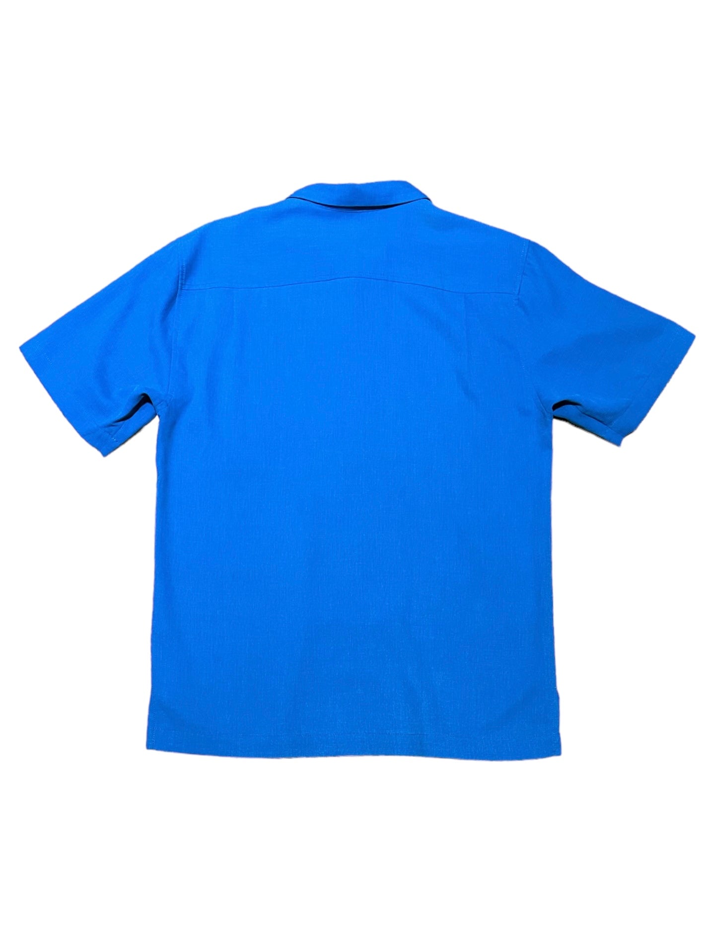 Tommy Bahama Blue Short Sleeve Button Up Casual Shirt