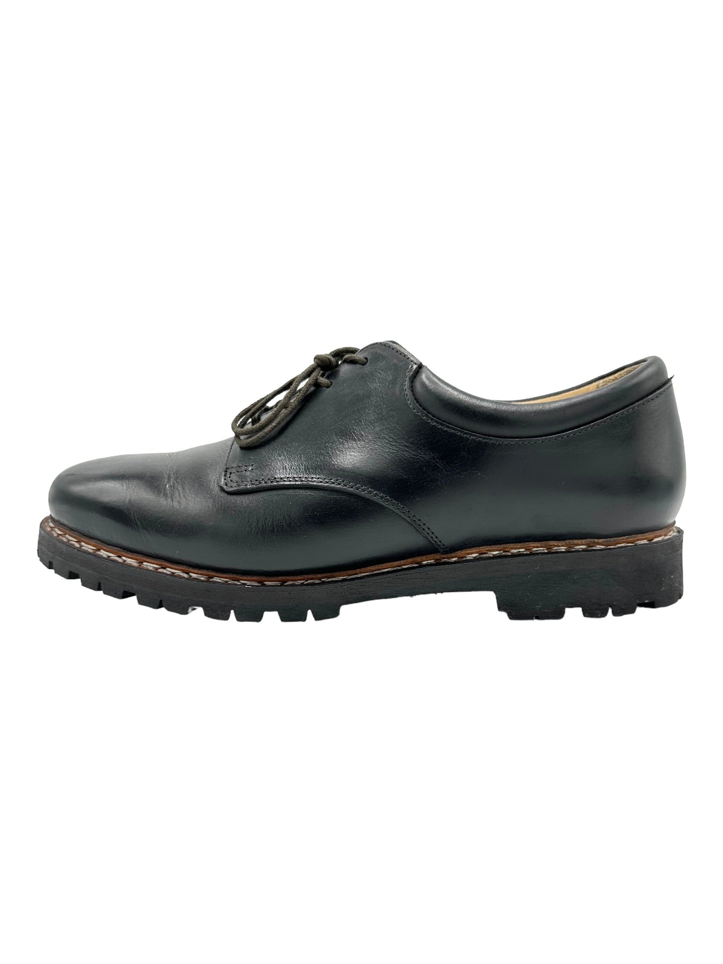 A Kind Of Guise Black Classic Derby Shoes