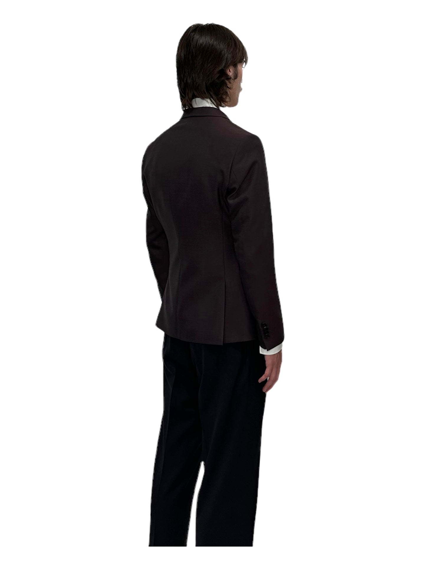 Tiger Of Sweden Maroon Blazer 34R - Genuine Design Luxury Consignment for Men. New & Pre-Owned Clothing, Shoes, & Accessories. Calgary, Canada