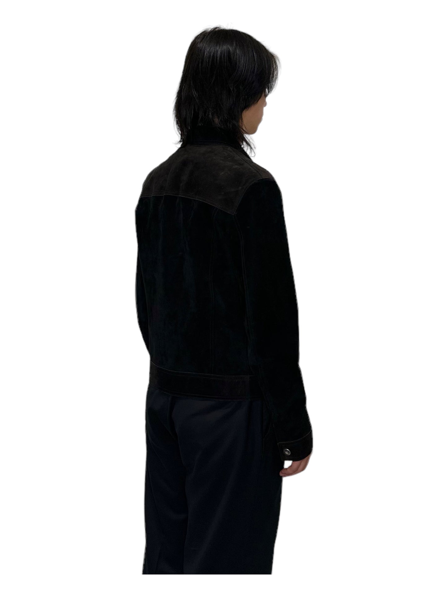 Tom Ford Dark Brown Suede Collar Jacket - Genuine Design Luxury Consignment for Men. New & Pre-Owned Clothing, Shoes, & Accessories. Calgary, Canada