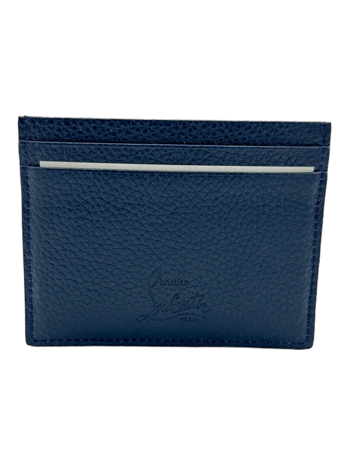 Christian Louboutin Panettone Studded Wallet Card Holder - Genuine Design Luxury Consignment for Men. New & Pre-Owned Clothing, Shoes, & Accessories. Calgary, Canada