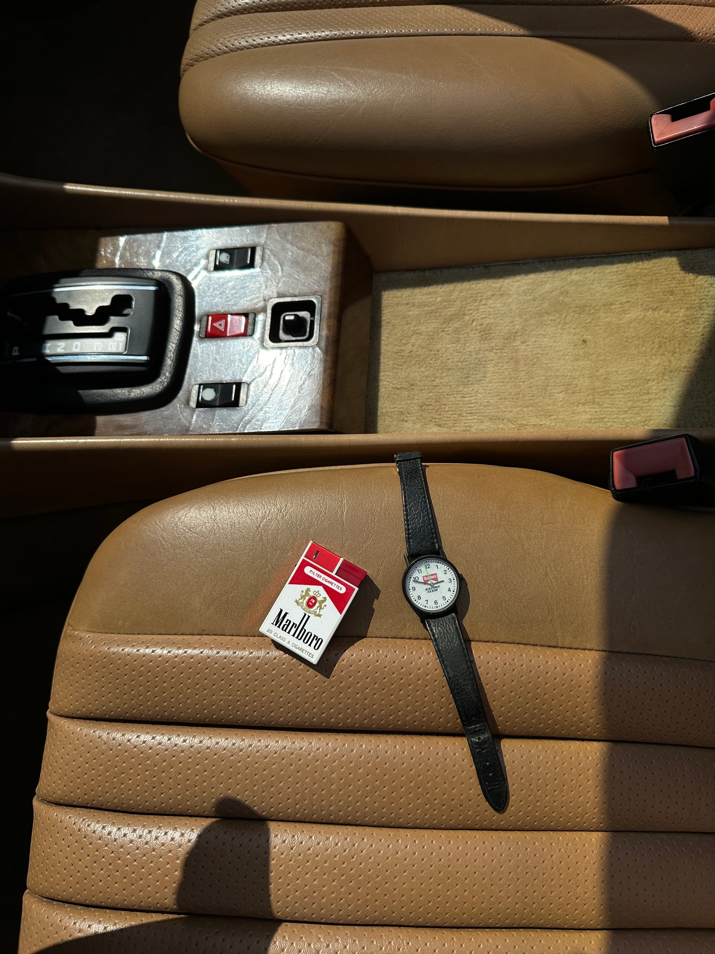Marlboro Black & White Racing Team Watch - Genuine Design Luxury Consignment. New & Pre-Owned Clothing, Shoes, & Accessories. Calgary, Canada