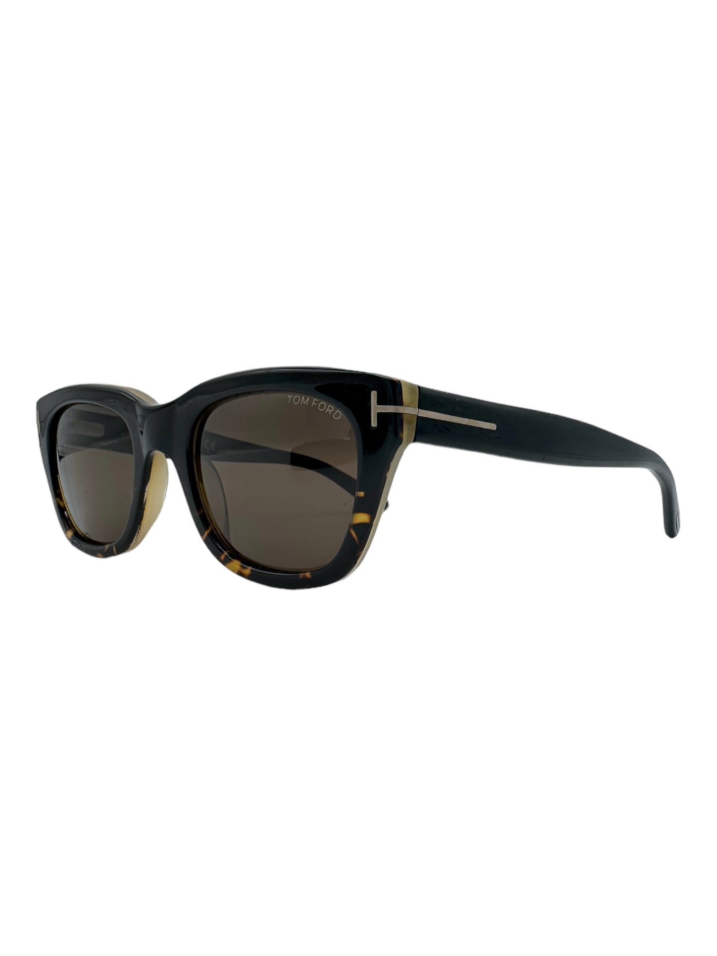 Tom Ford Brown Tortoiseshell Snowdon Sunglasses