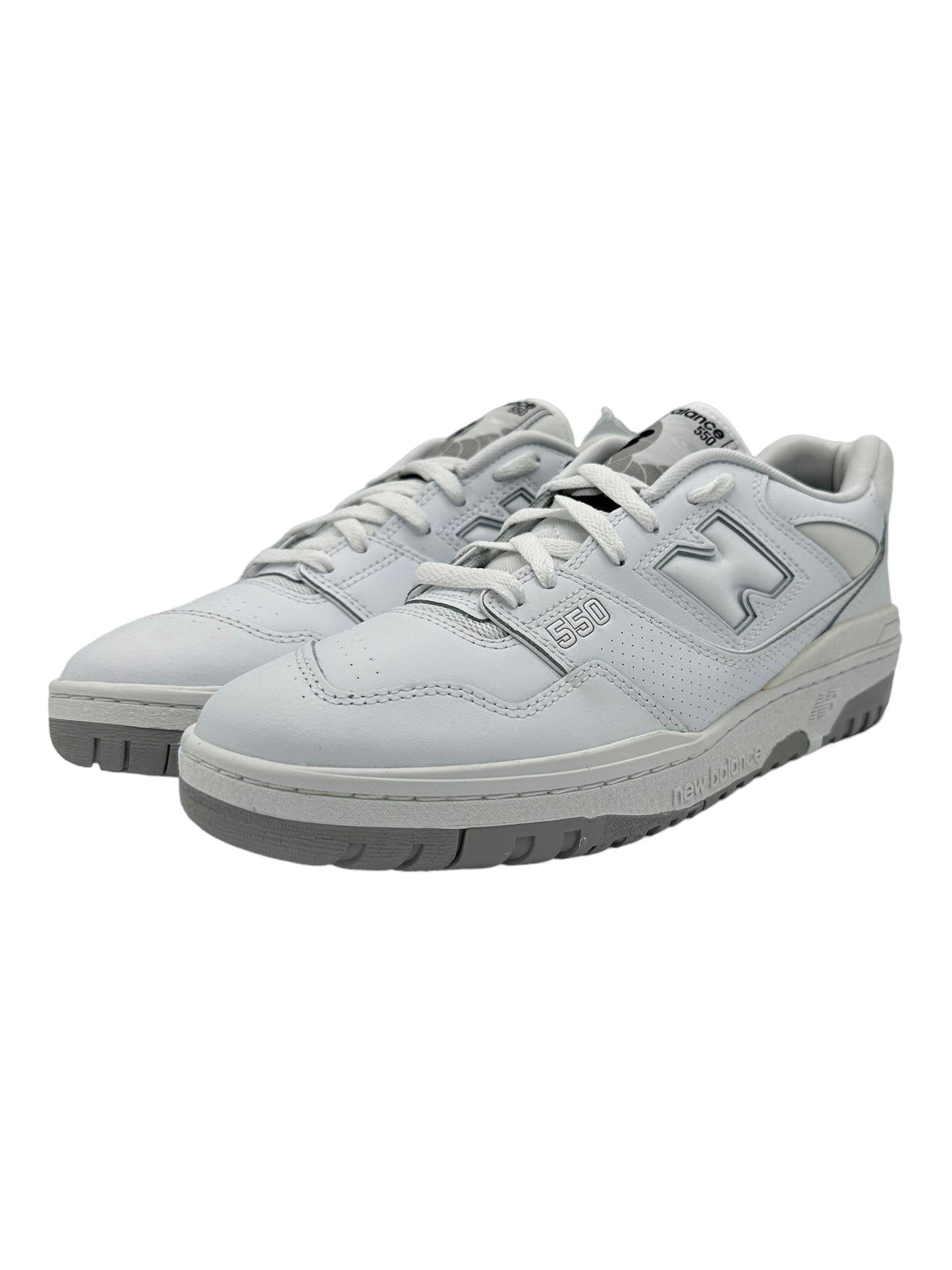 New Balance 550 White/Grey Sneakers - Genuine Design Luxury Consignment for Men. New & Pre-Owned Clothing, Shoes, & Accessories. Calgary, Canada
