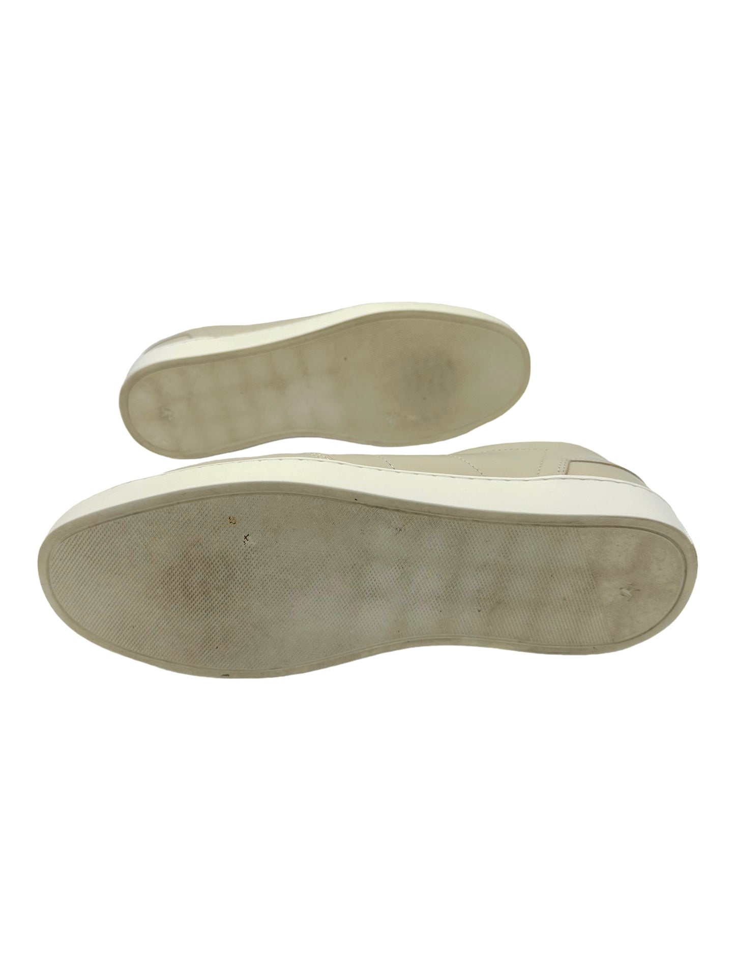 WANT Les Essentiels Cream Casual Sneaker - Genuine Design luxury consignment Calgary, Canada New and pre-owned clothing, shoes, accessories.