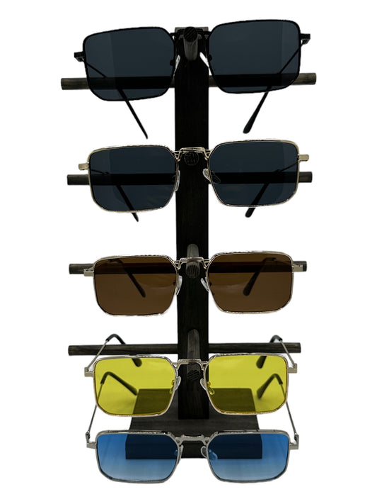 Square Metal Frame Everyday Sunglasses - Genuine Design Luxury Consignment for Men. New & Pre-Owned Clothing, Shoes, & Accessories. Calgary, Canada