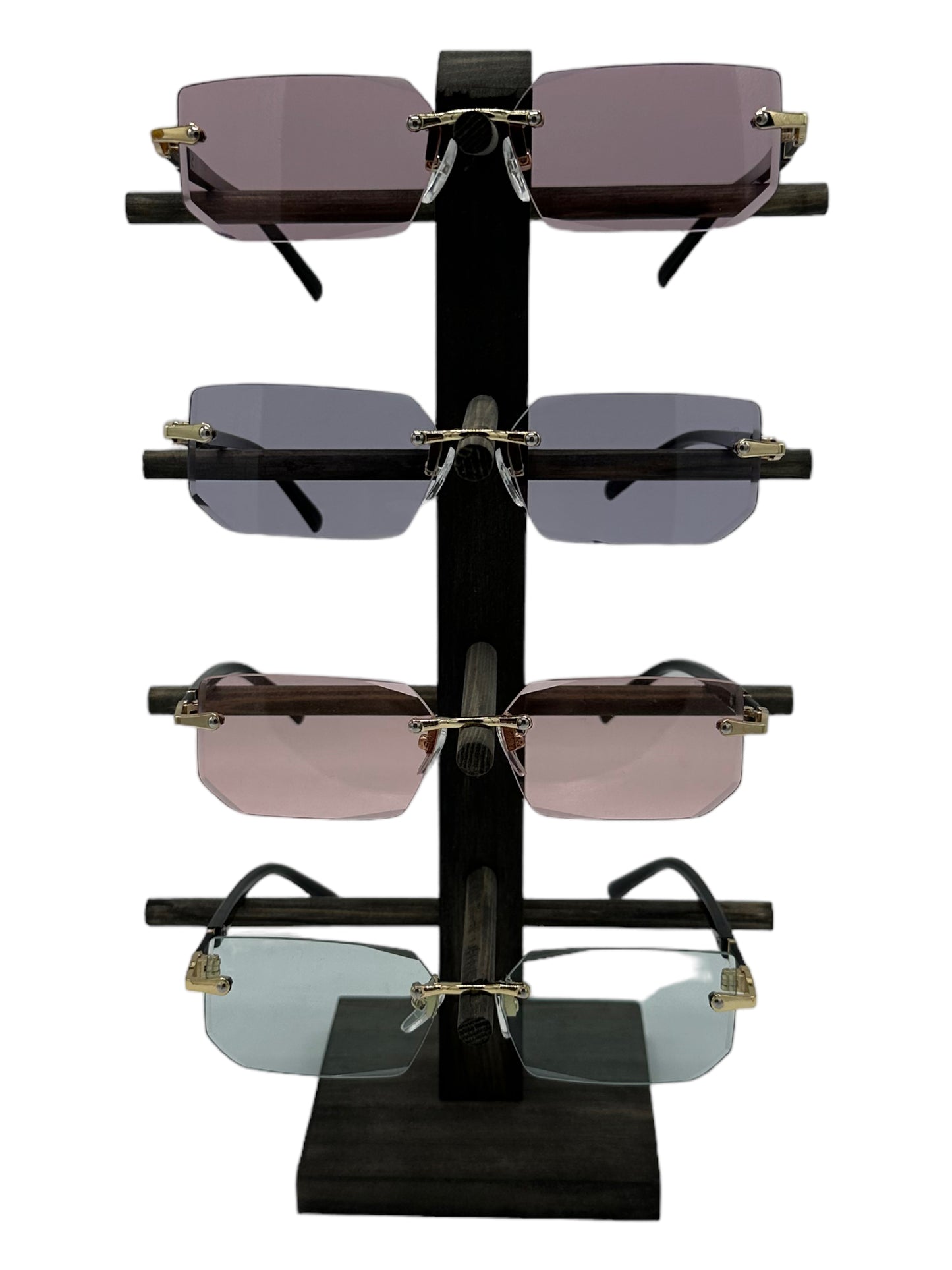 Rectangle Narrow Frameless Everyday Sunglasses - Genuine Design Luxury Consignment for Men. New & Pre-Owned Clothing, Shoes, & Accessories. Calgary, Canada