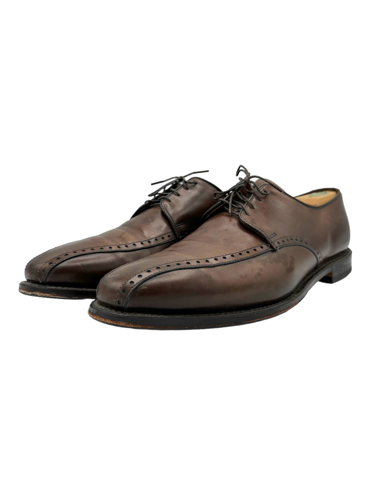 Allen Edmonds Wendell Brown Leather Oxford Dress Shoes - Genuine Design Luxury Consignment for Men. New & Pre-Owned Clothing, Shoes, & Accessories. Calgary, Canada