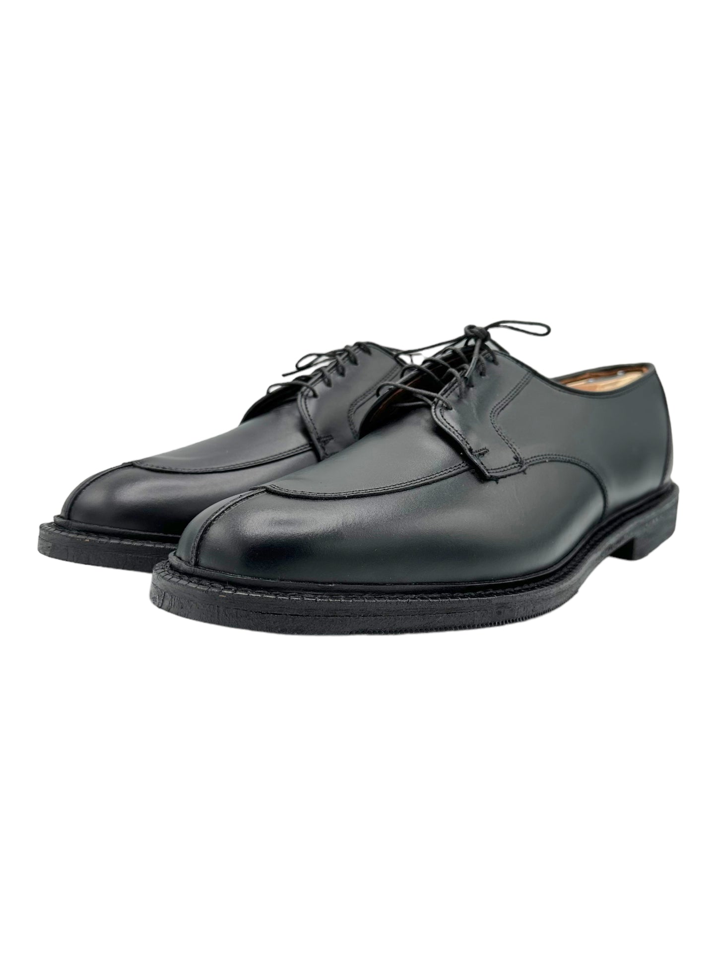Allen Edmonds Black Ashton Split Toe Derby Dress Shoes - Genuine Design Luxury Consignment for Men. New & Pre-Owned Clothing, Shoes, & Accessories. Calgary, Canada