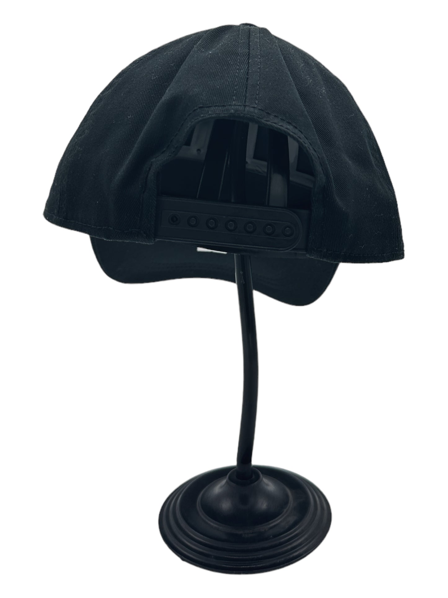 Moncler Black Monogram Embroidered Logo Baseball Cap