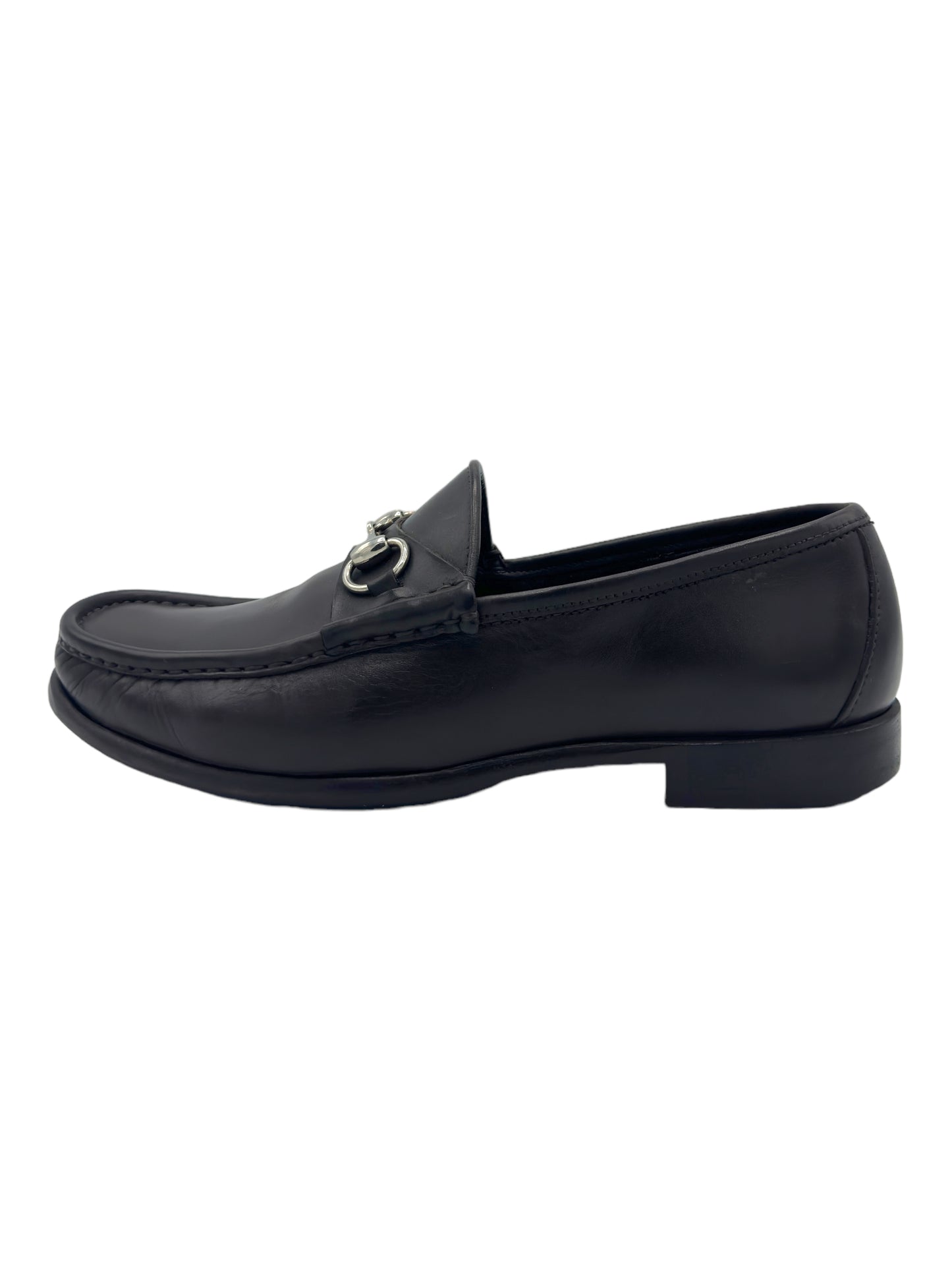 Gucci Brown Horse Bit Leather Loafers - Genuine Design Luxury Consignment for Men. New & Pre-Owned Clothing, Shoes, & Accessories. Calgary, Canada