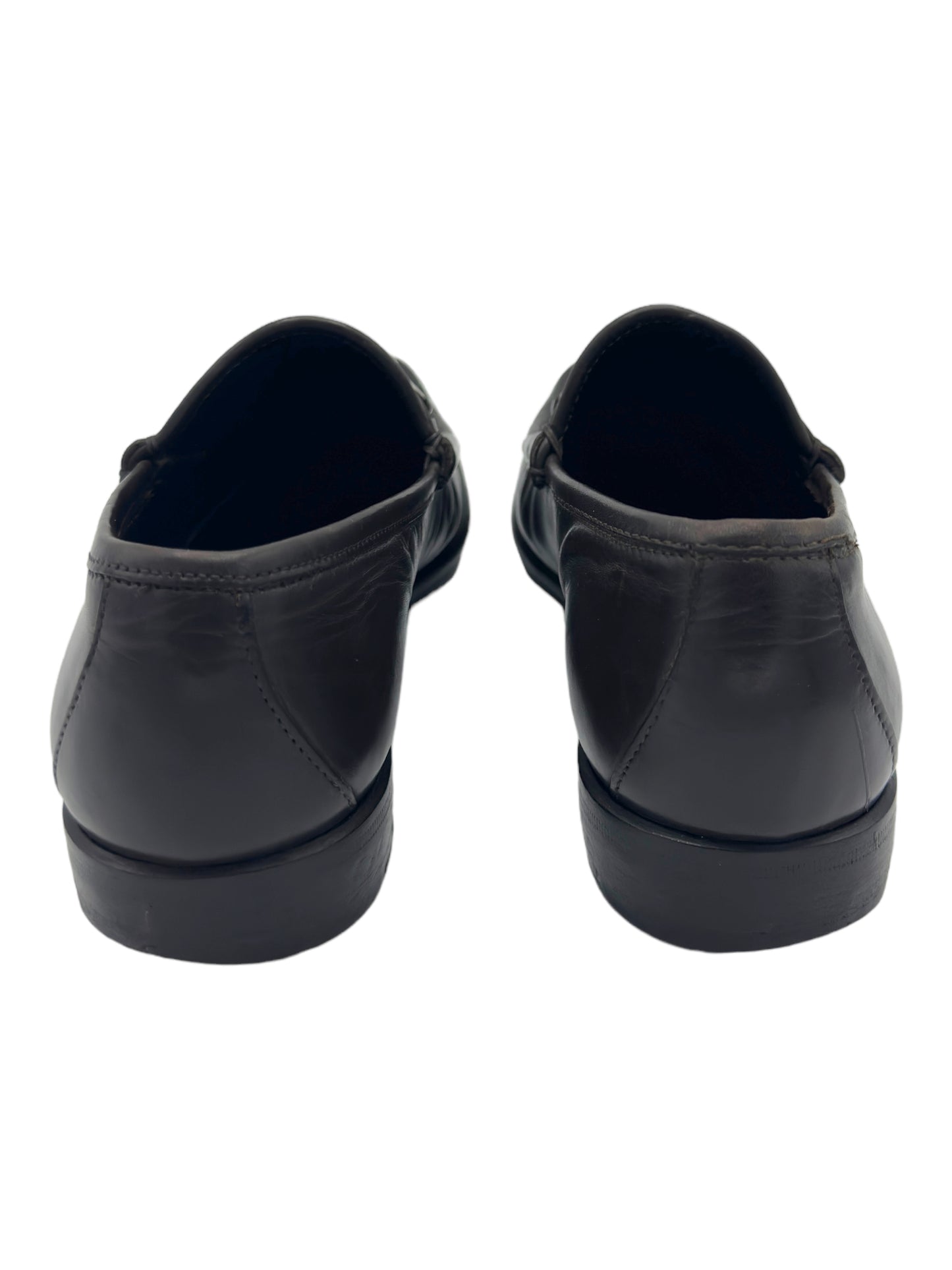 Gucci Brown Horse Bit Leather Loafers - Genuine Design Luxury Consignment for Men. New & Pre-Owned Clothing, Shoes, & Accessories. Calgary, Canada