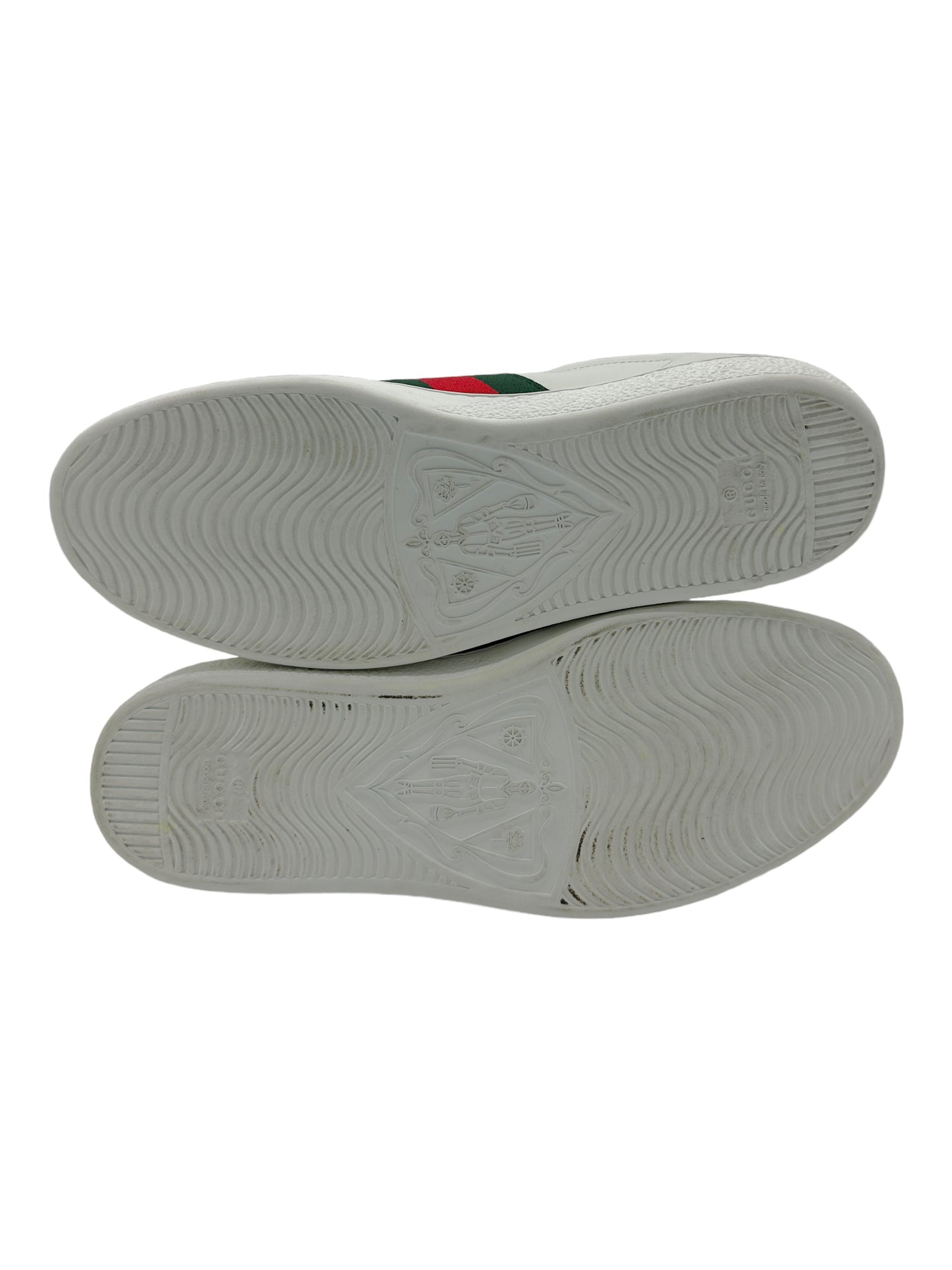 Gucci X Disney Ace Donald Duck Low Leather Trainer Sneakers