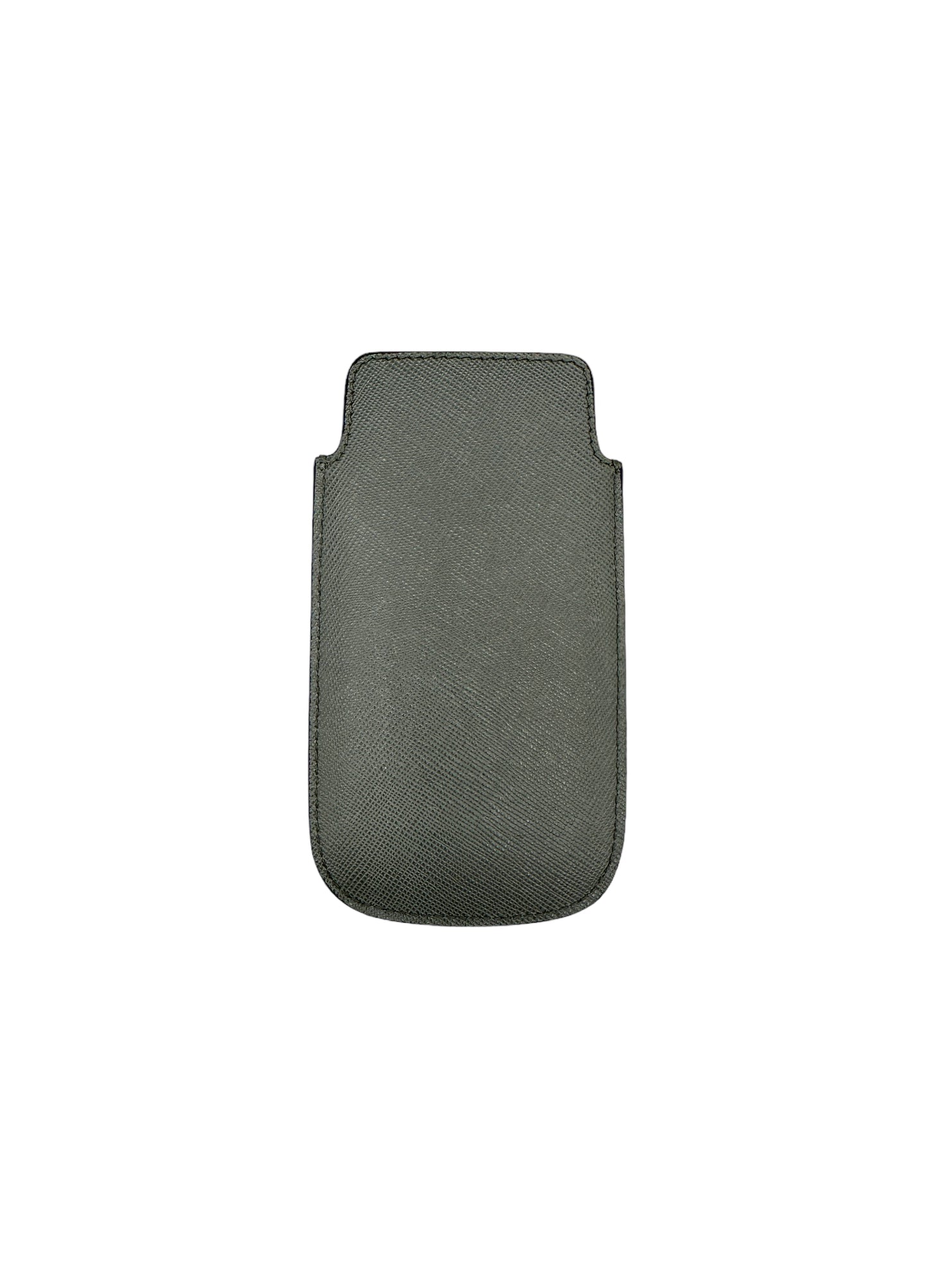 Prada Milano Grey Saffiano Leather Card Holder - Genuine Design Luxury Consignment for Men. New & Pre-Owned Clothing, Shoes, & Accessories. Calgary, Canada