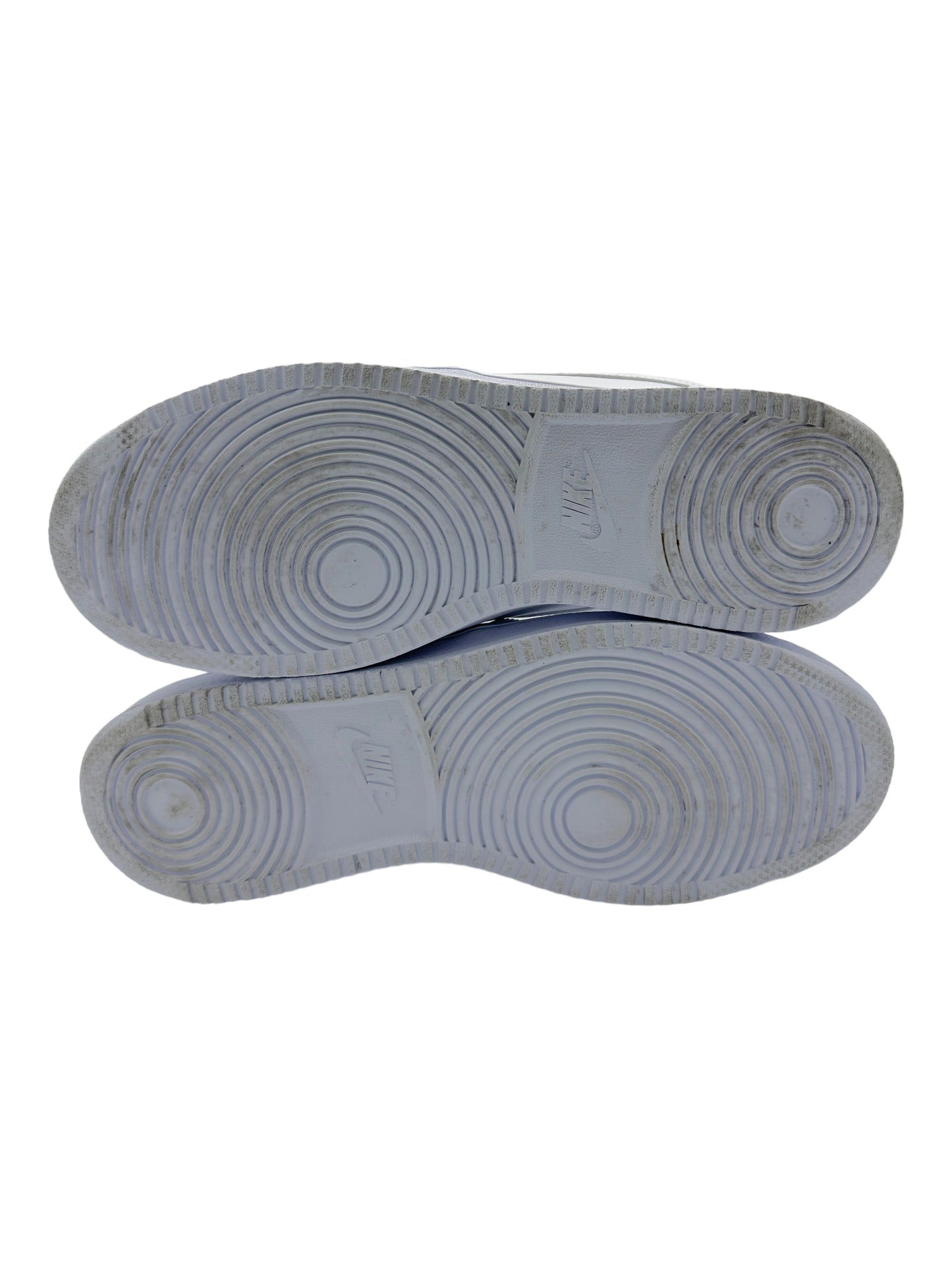 Nike Air Ebwenon Mid Triple White Sneakers