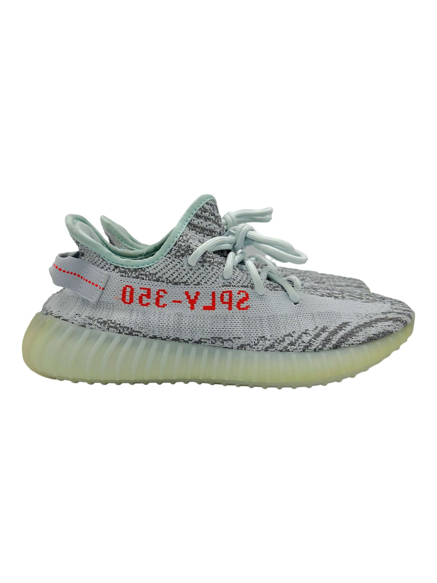 Adidas Yeezy 350 V2 Blue Tint Sneakers - Genuine Design Luxury Consignment. New & Pre-Owned Clothing, Shoes, & Accessories. Calgary, Canada