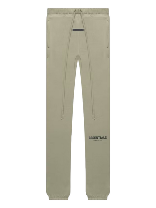 Essentials Fear of God Pistachio Fleece Sweatpants FW21  — Genuine Design Luxury Consignment Calgary, Canada New & Pre-Owned Authentic Clothing, Shoes, Accessories.
