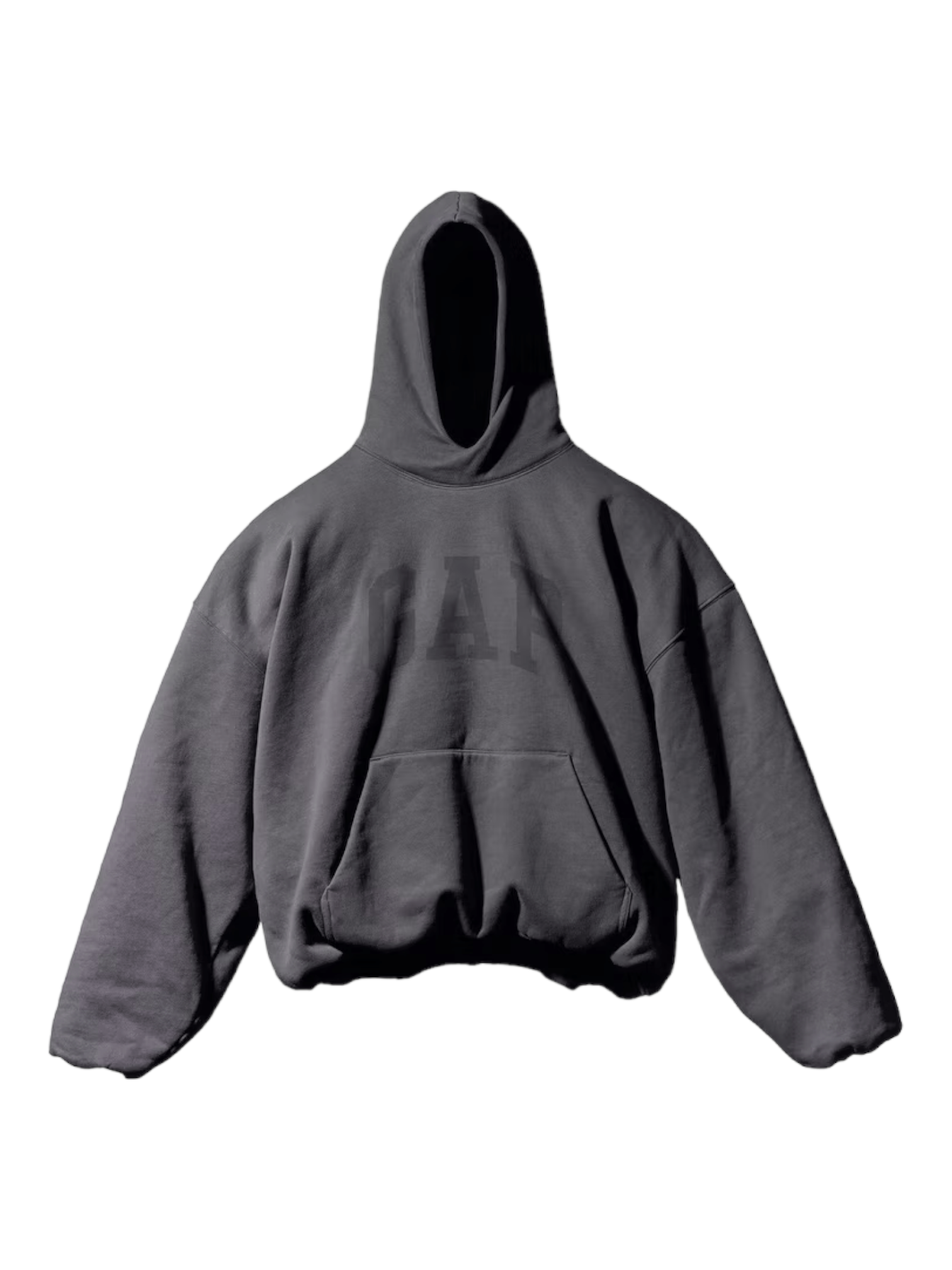 Yeezy Gap Engineered by Balenciaga Black Dove Shrunken Hoodie