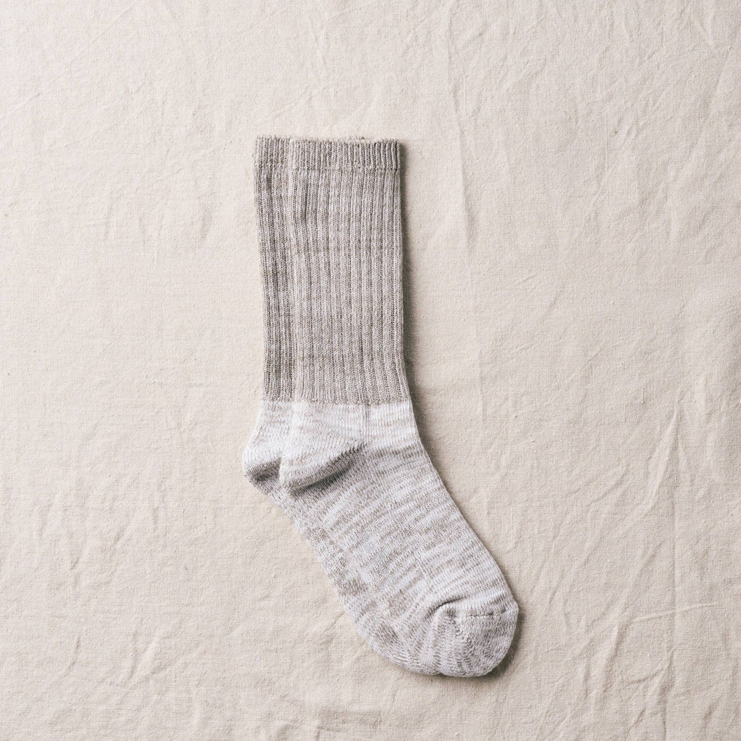 YAHAE - Organic Cotton Pile Crew Socks