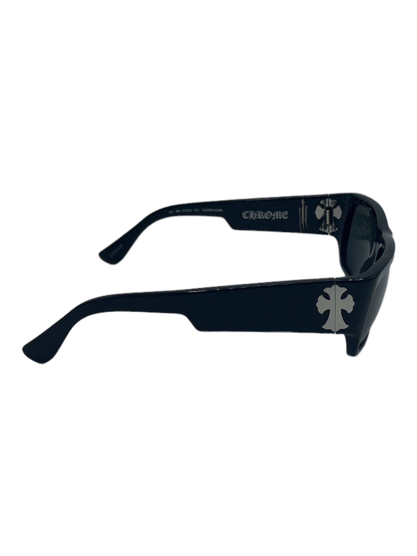 Chrome Hearts Black Bjorn Again Sunglasses
