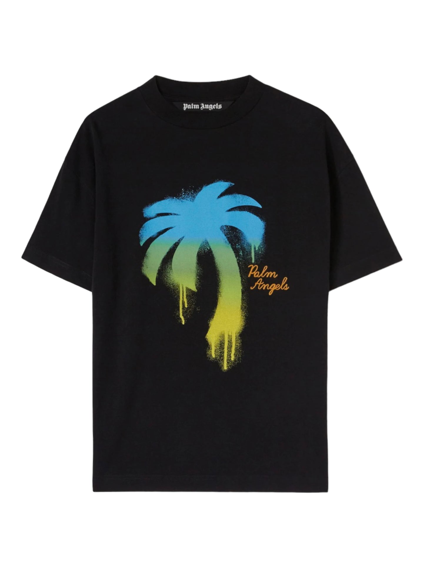 Palm Angels Black The Palm T Shirt