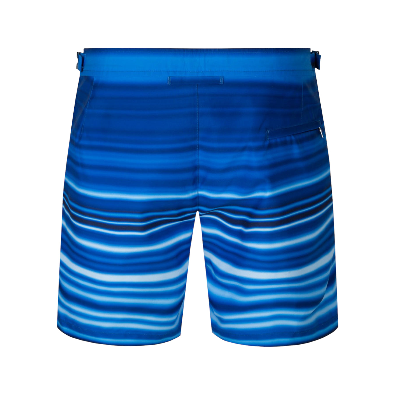 Orlebar Brown Bulldog Planetary Stripe Blue Swim Shorts