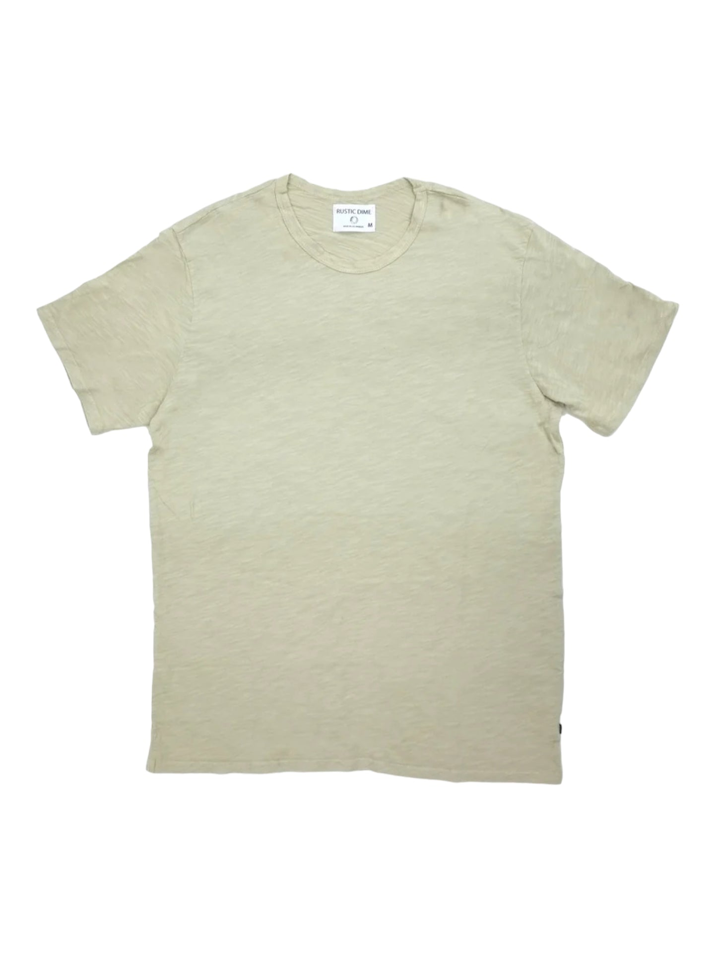 Rustic Dime Eggshell Slub Dime Short Sleeve T Shirt