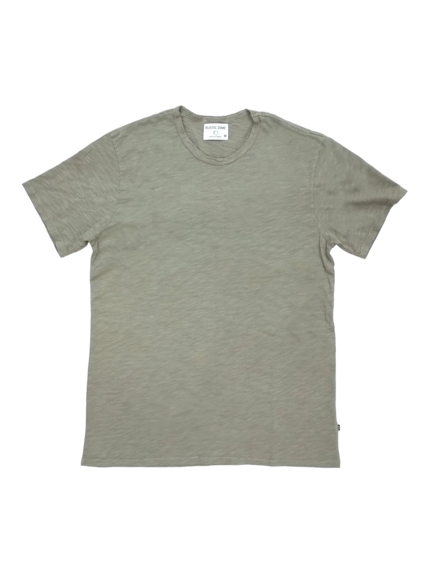 Rustic Dime Sage Slub Dime Short Sleeve T Shirt