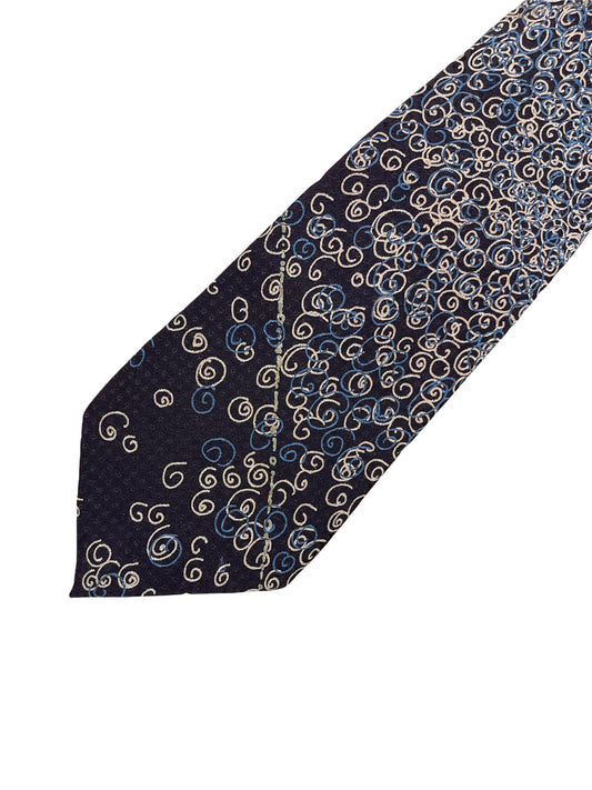 Christian Dior chocolate brown 100% silk tie. Genuine Design luxury consignment