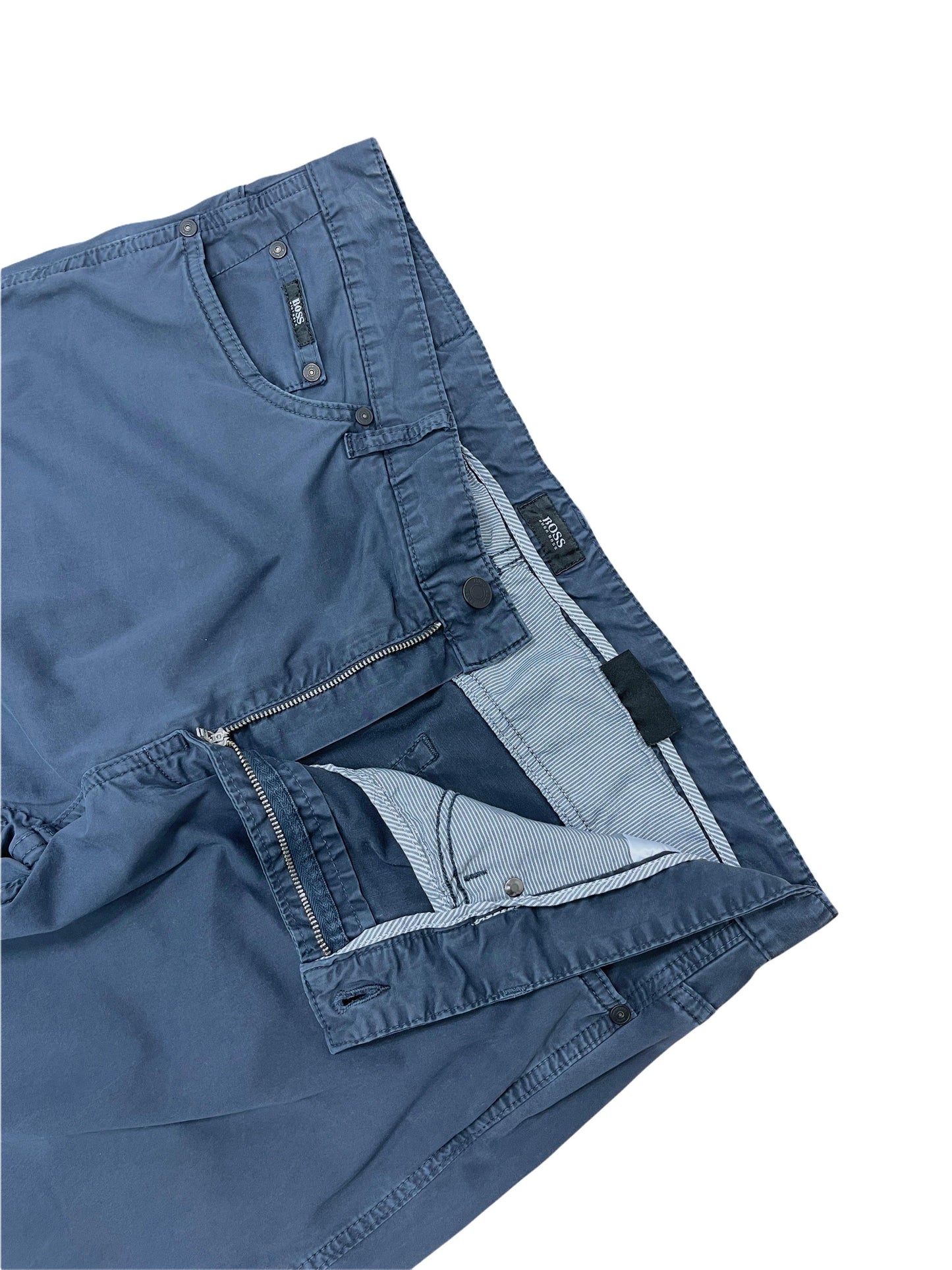 Hugo boss blue cotton 5 pocket pants - Genuine Design consignment