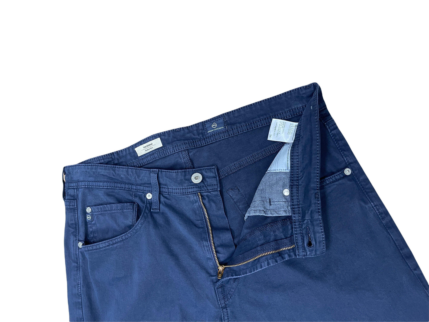 AG Adriano Goldschmied Navy Blue Denim - Genuine Design