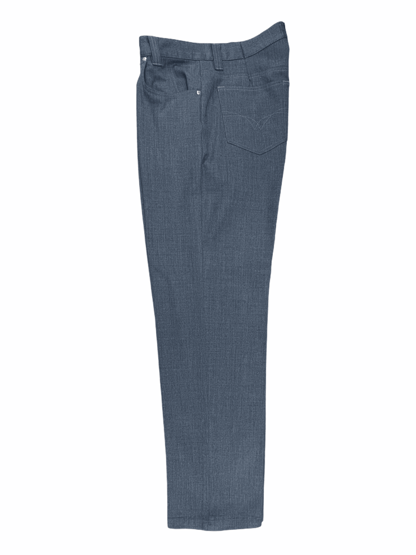 Versace Grey Wool 5 Pocket Dress Pants 36W 32L Large—Genuine Design luxury consignment