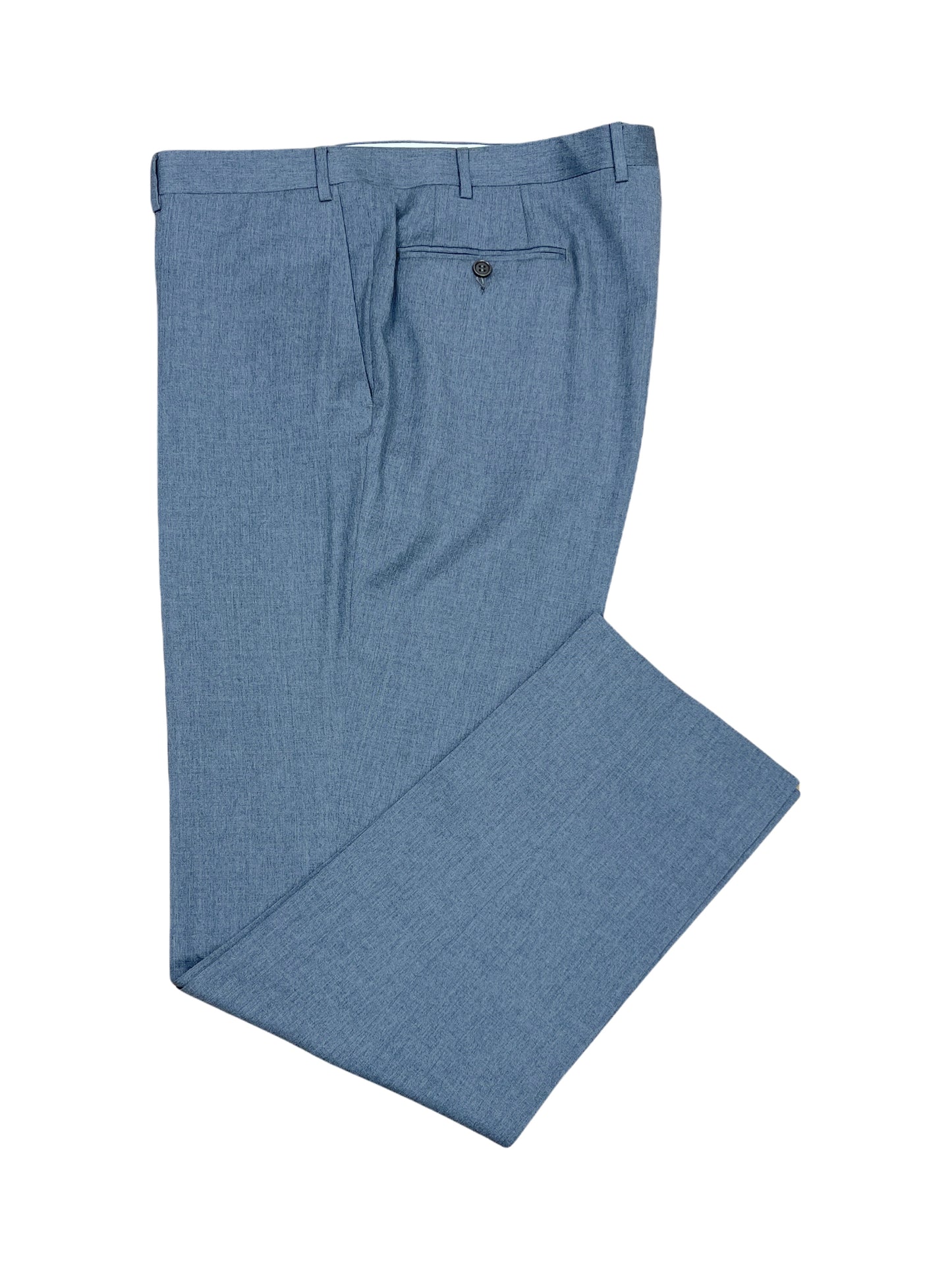 Canali Grey Wool Dress Pant 41 x 33