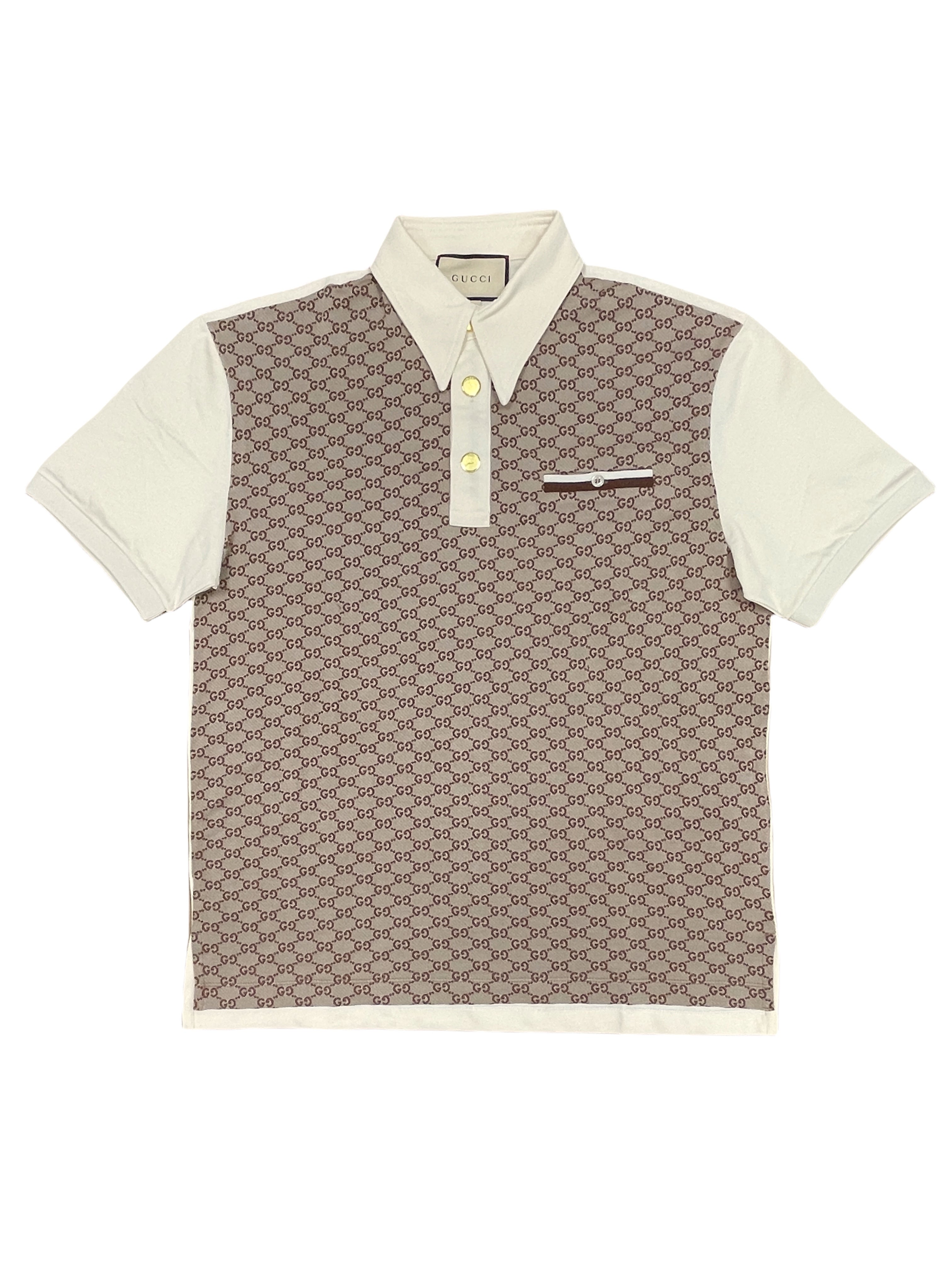 Brown shop gucci polo