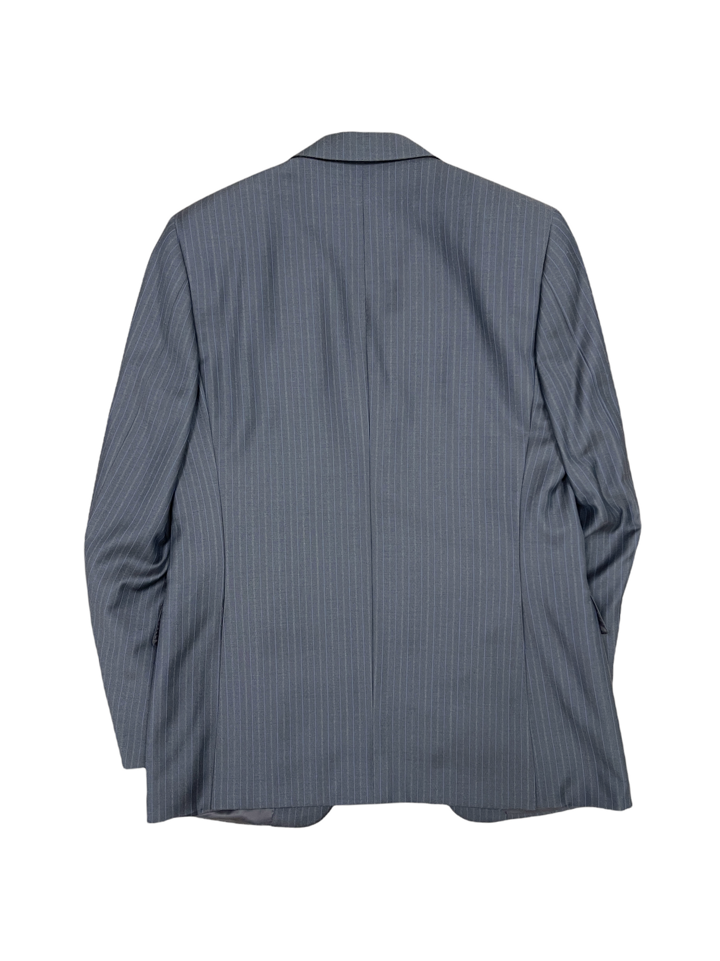 Canali Brown Tonal Striped Wool 3-piece Wool Suit 38R