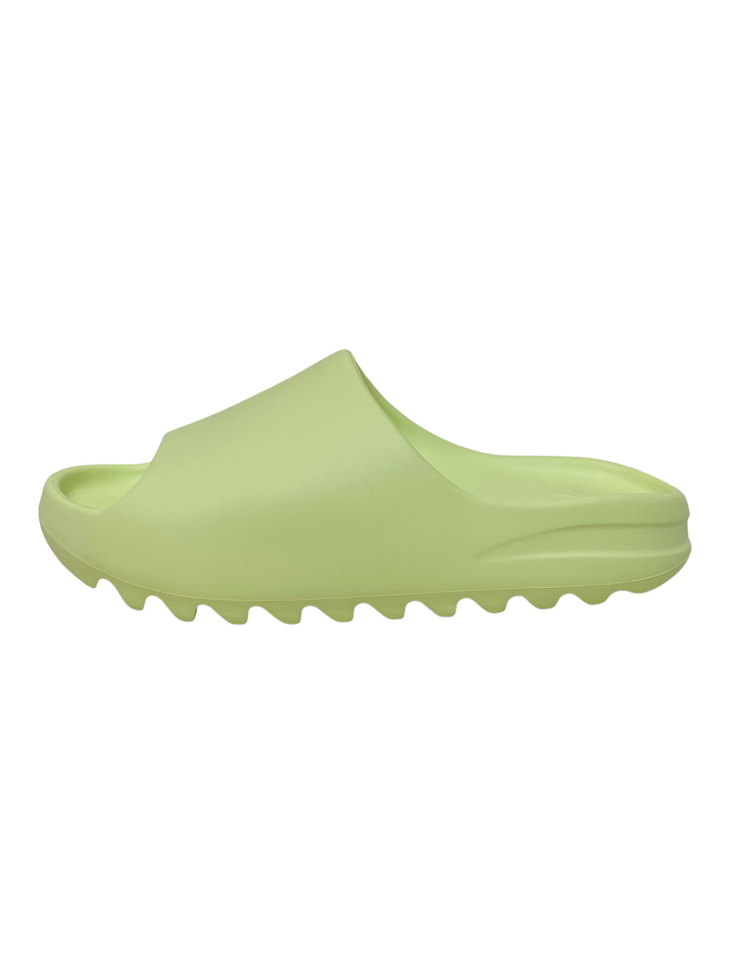 Adidas Yeezy Slide Glow Green - Genuine Design Luxury Consignment for Men. New & Pre-Owned Clothing, Shoes, & Accessories. Calgary, Canada
