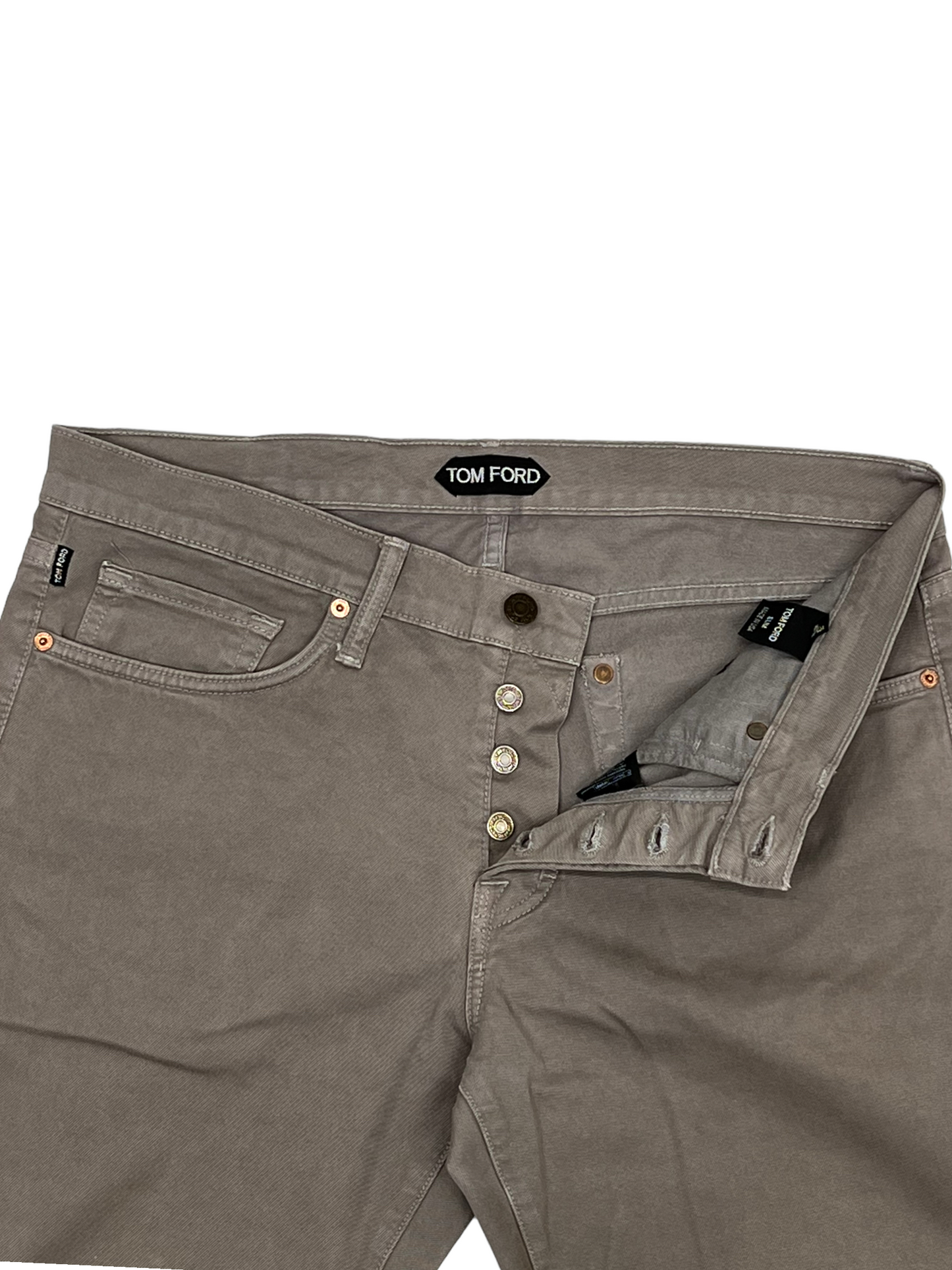 Tom Ford Taupe Casual Pants 33W