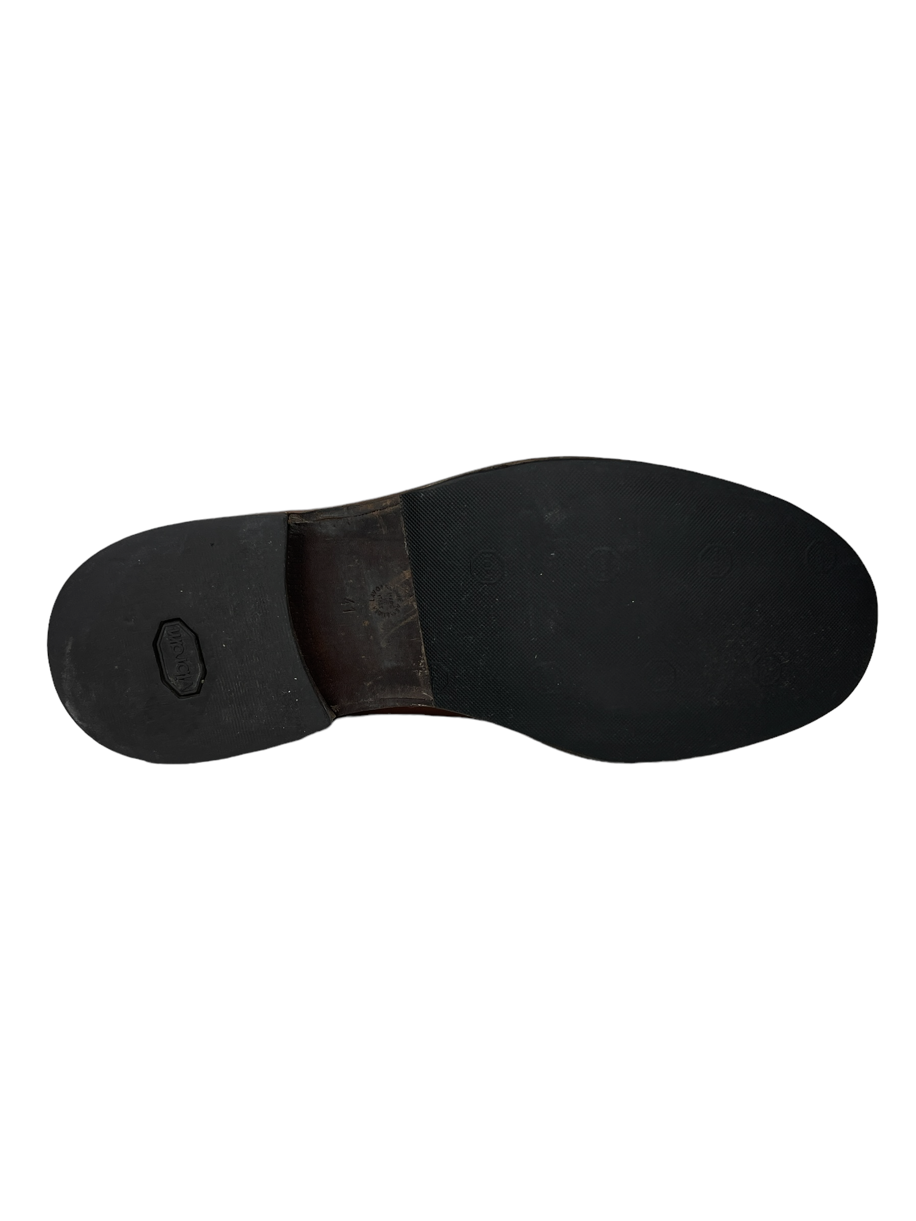 Brunello Cucinelli Brown Leather Derby Dress Shoe 8- Genuine Design Luxury Consignment Calgary, Alberta, Canada New and Pre-Owned Clothing, Shoes, Accessories.