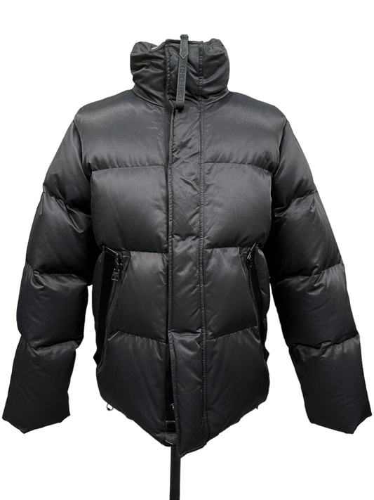 Tom Ford Black Goose Down Puffer Jacket 36— Genuine Design Luxury Consignment Calgary, Alberta, Canada New and Pre-Owned Clothing, Shoes, Accessories.