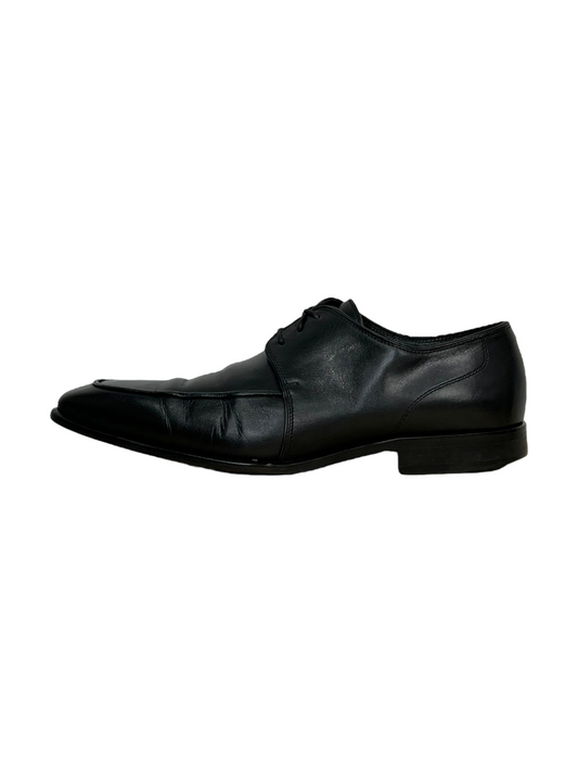 Hugo Boss Black Leather Derby Dress Shoe - Genuine Design Luxury Consignment for Men. New & Pre-Owned Clothing, Shoes, & Accessories. Calgary, Canada