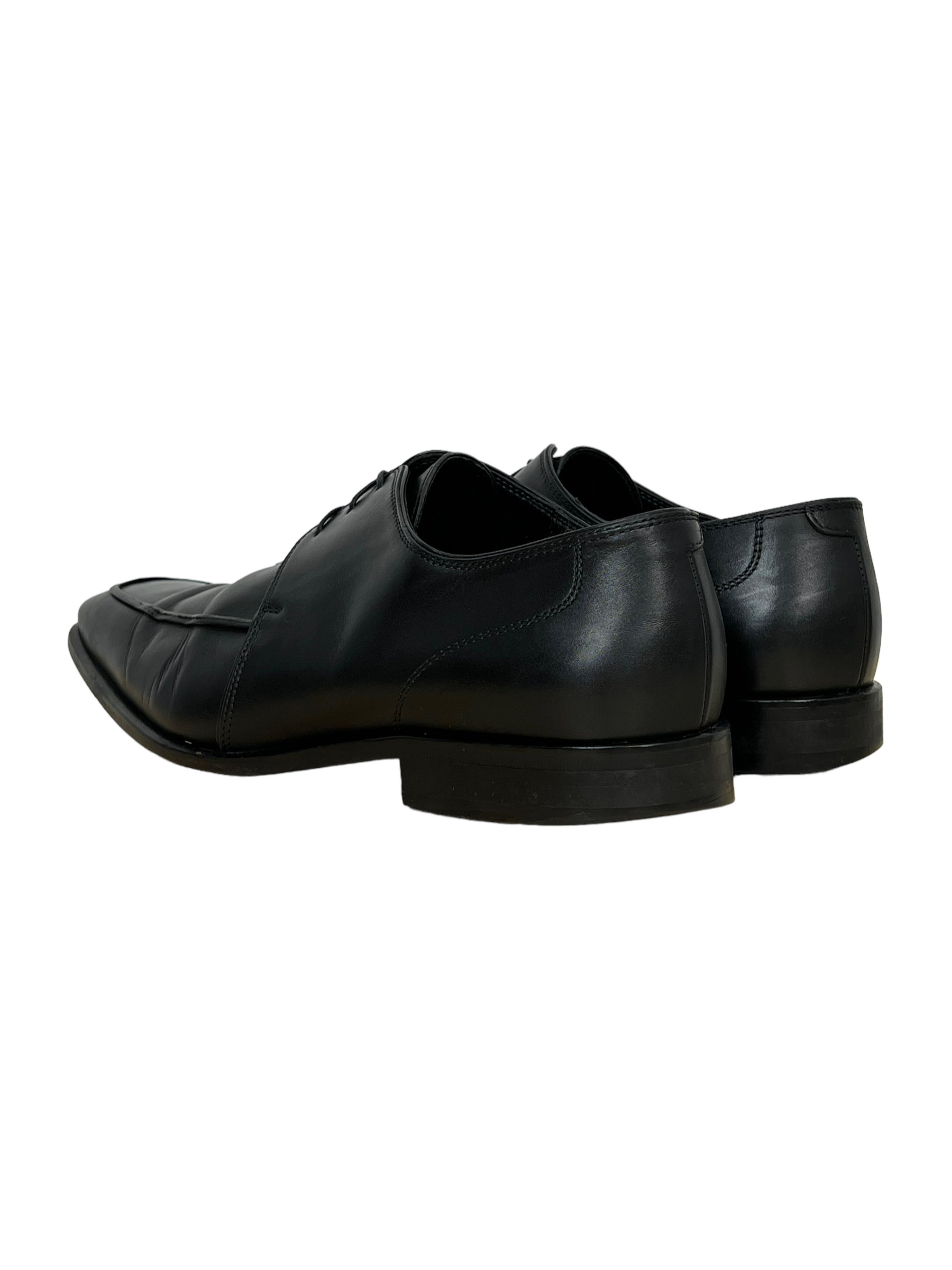 Hugo Boss Black Leather Derby Dress Shoe - Genuine Design Luxury Consignment for Men. New & Pre-Owned Clothing, Shoes, & Accessories. Calgary, Canada