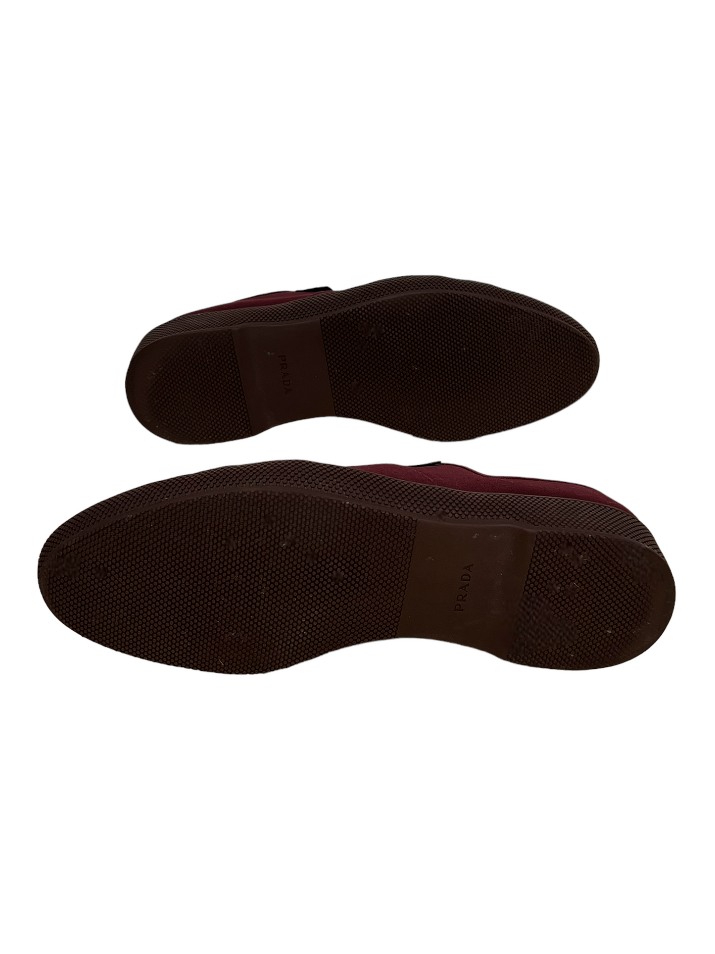 Prada Burgundy Low Top Casual Sneakers